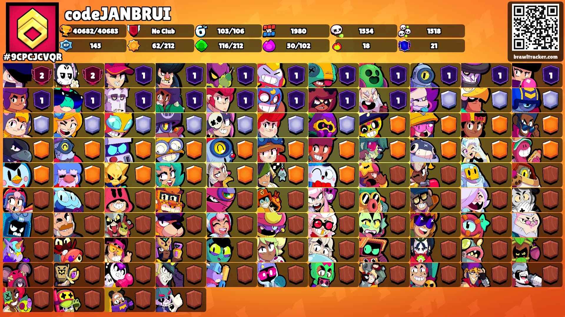 codeJANBRUI's Ranks