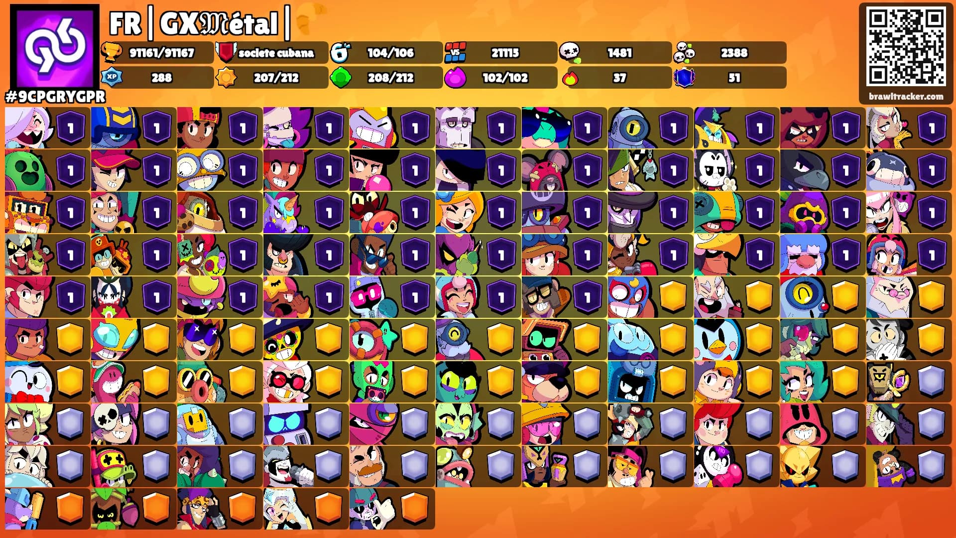 FR|GX𝔐étal|🥐's Ranks