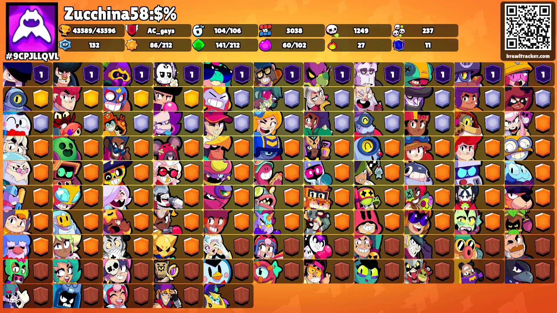 Zucchina58:$%'s Ranks