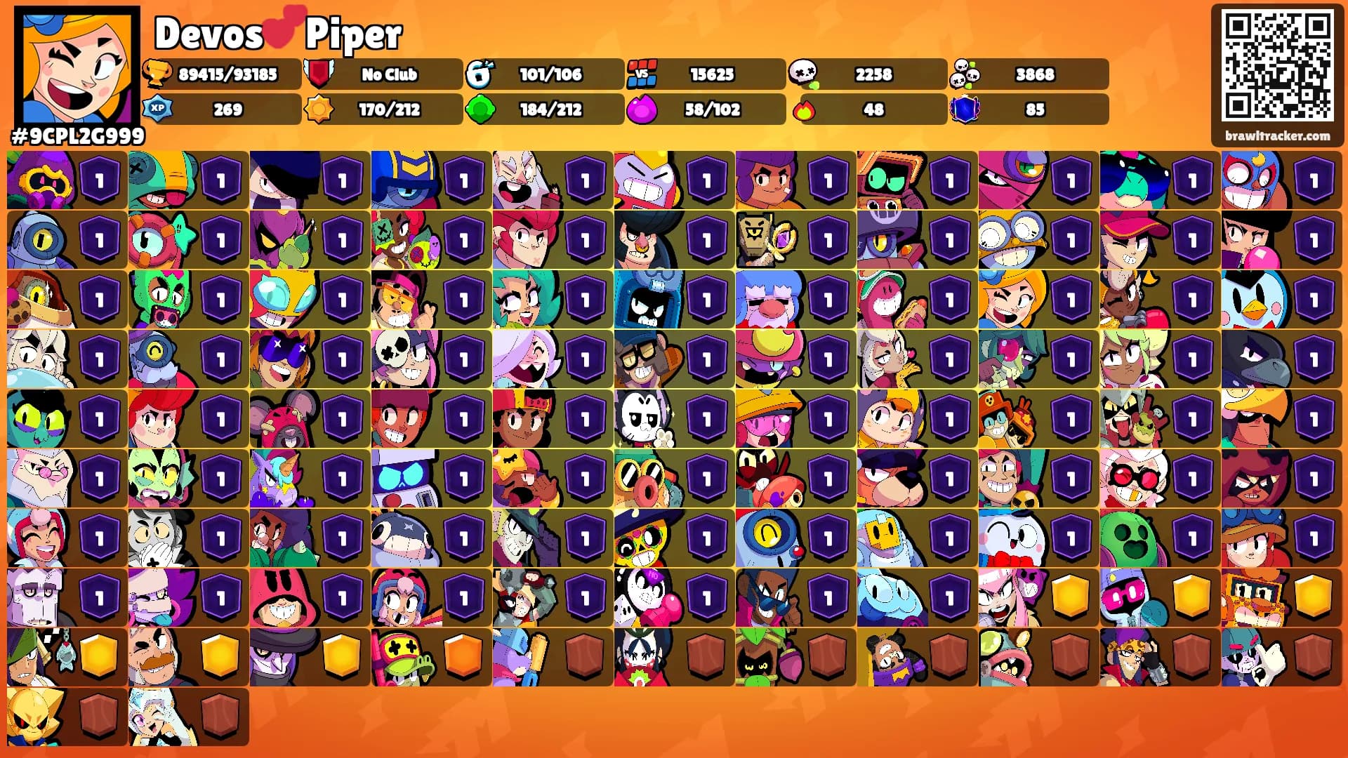 Devos💕Piper's Ranks