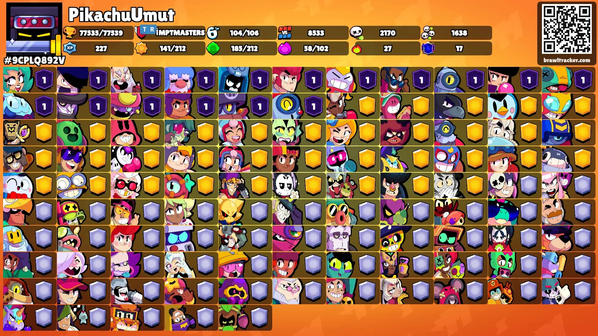 PikachuUmut's Ranks
