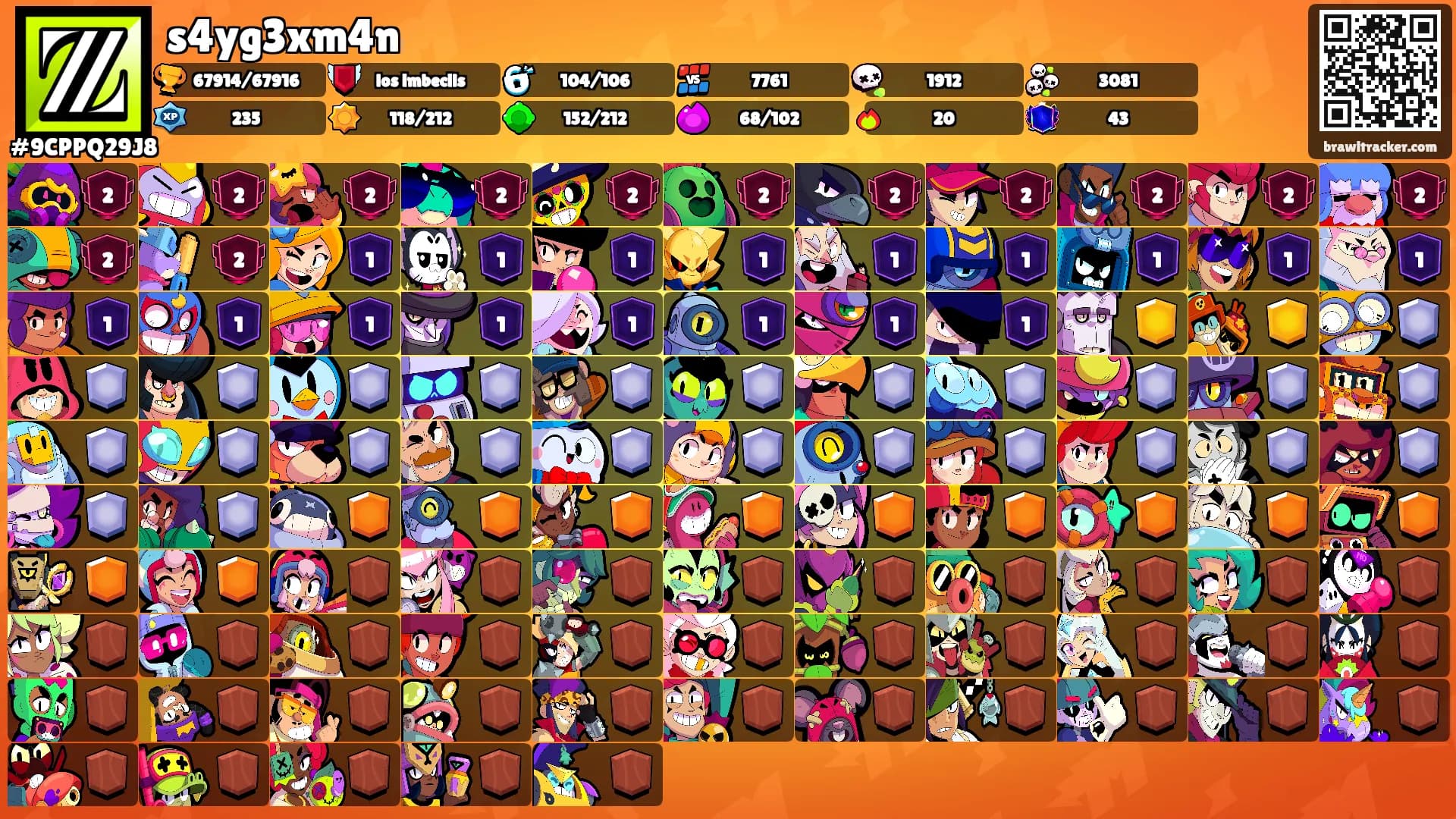 s4yg3xm4n's Ranks