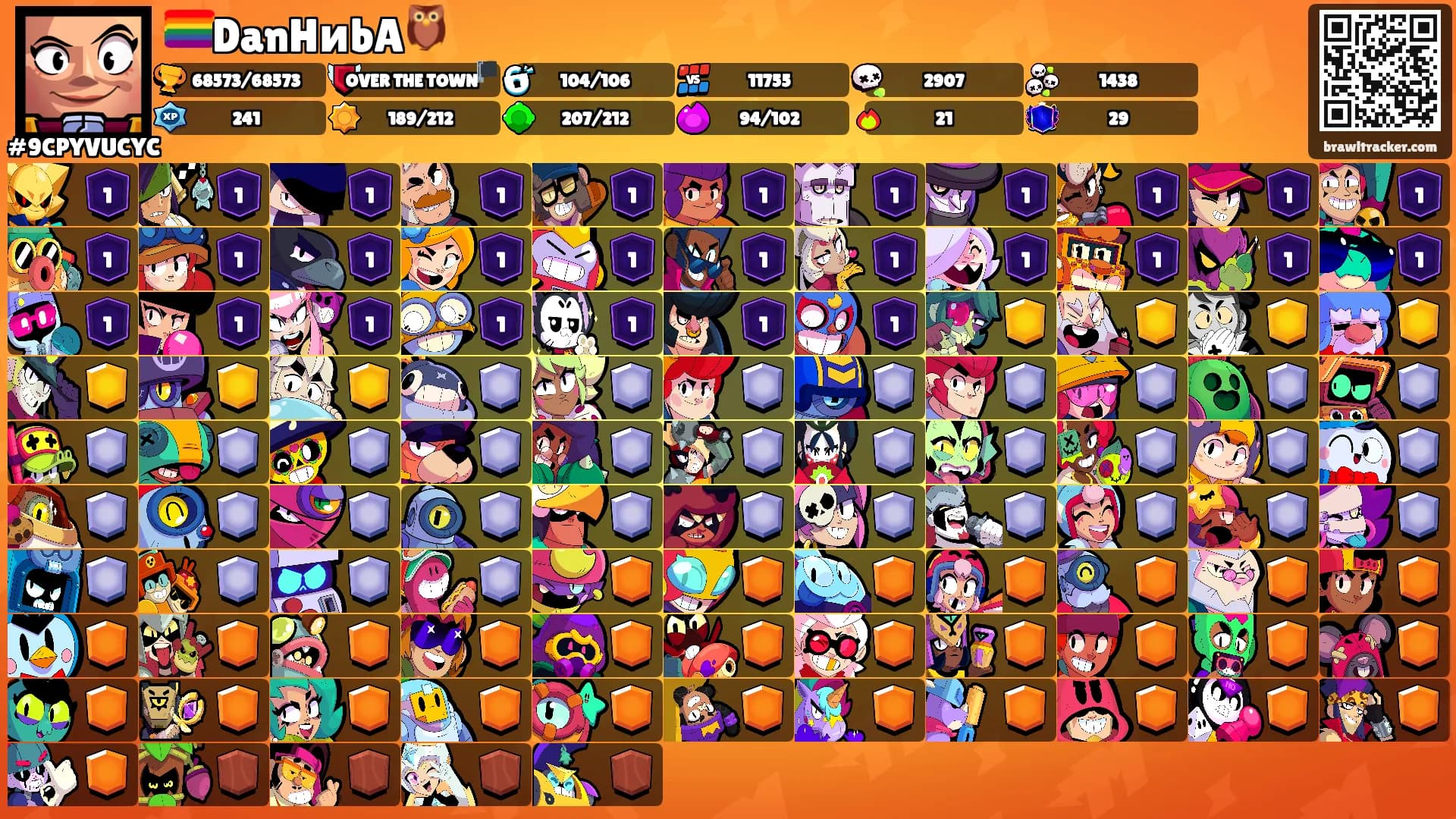 🏳️‍🌈DanHиbA🦉's Ranks