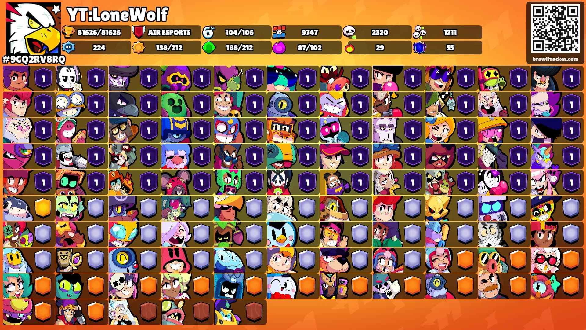 YT:LoneWolf's Ranks