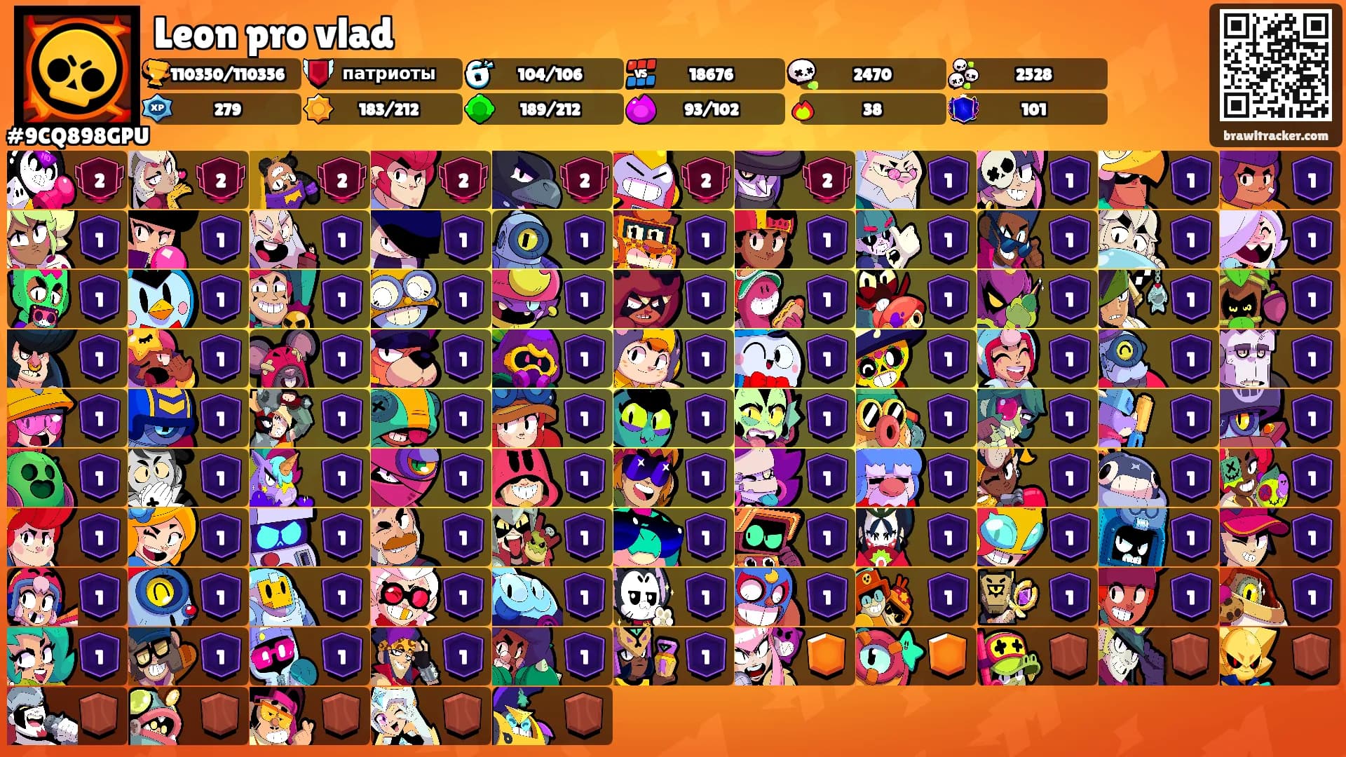 Leon pro vlad's Ranks