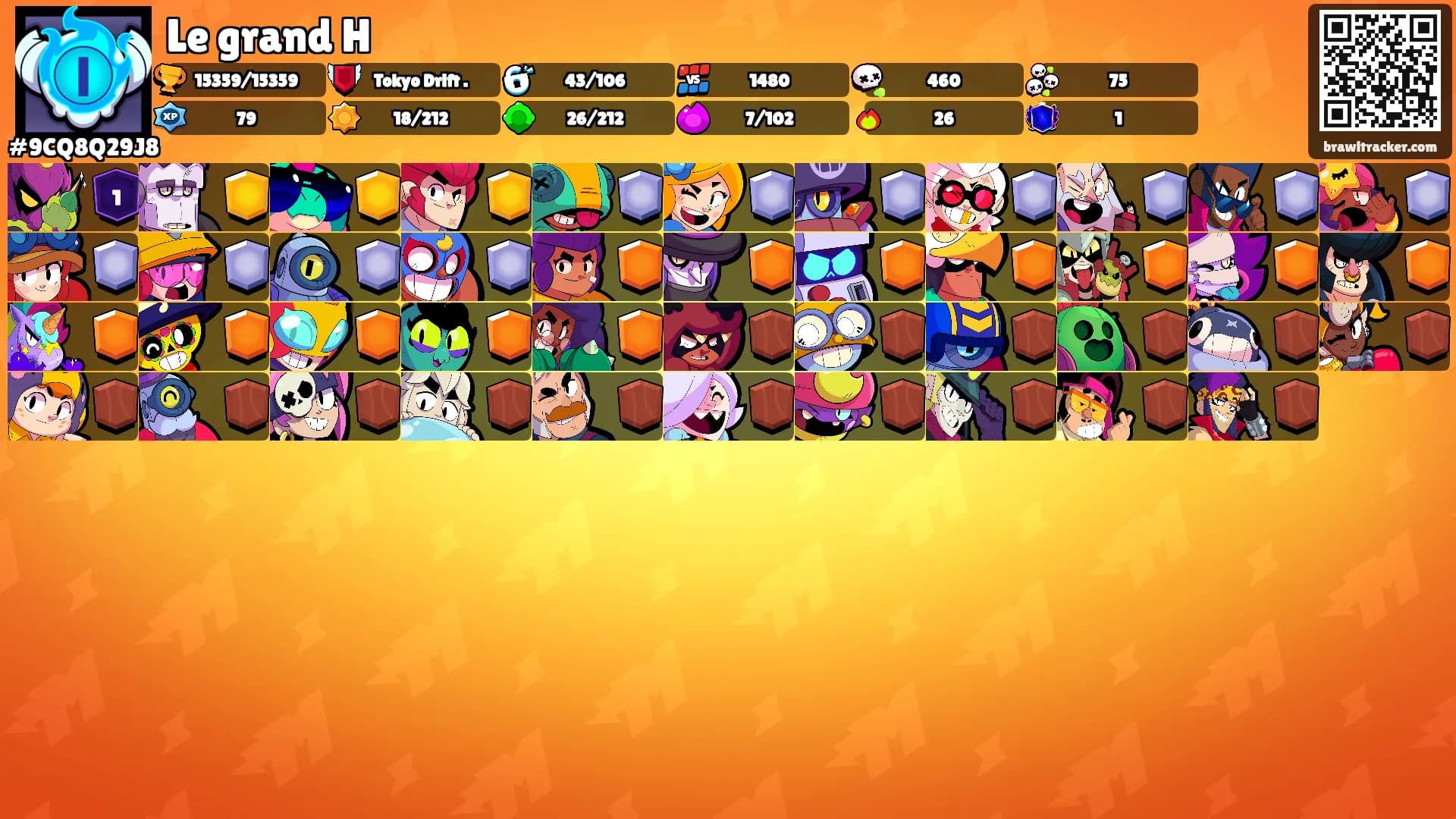 Le grand H's Ranks