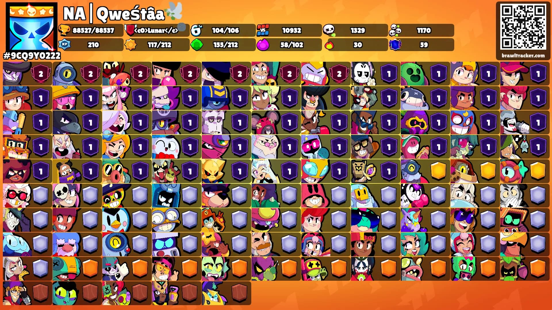 NA|Qweśtâa🕊️'s Ranks
