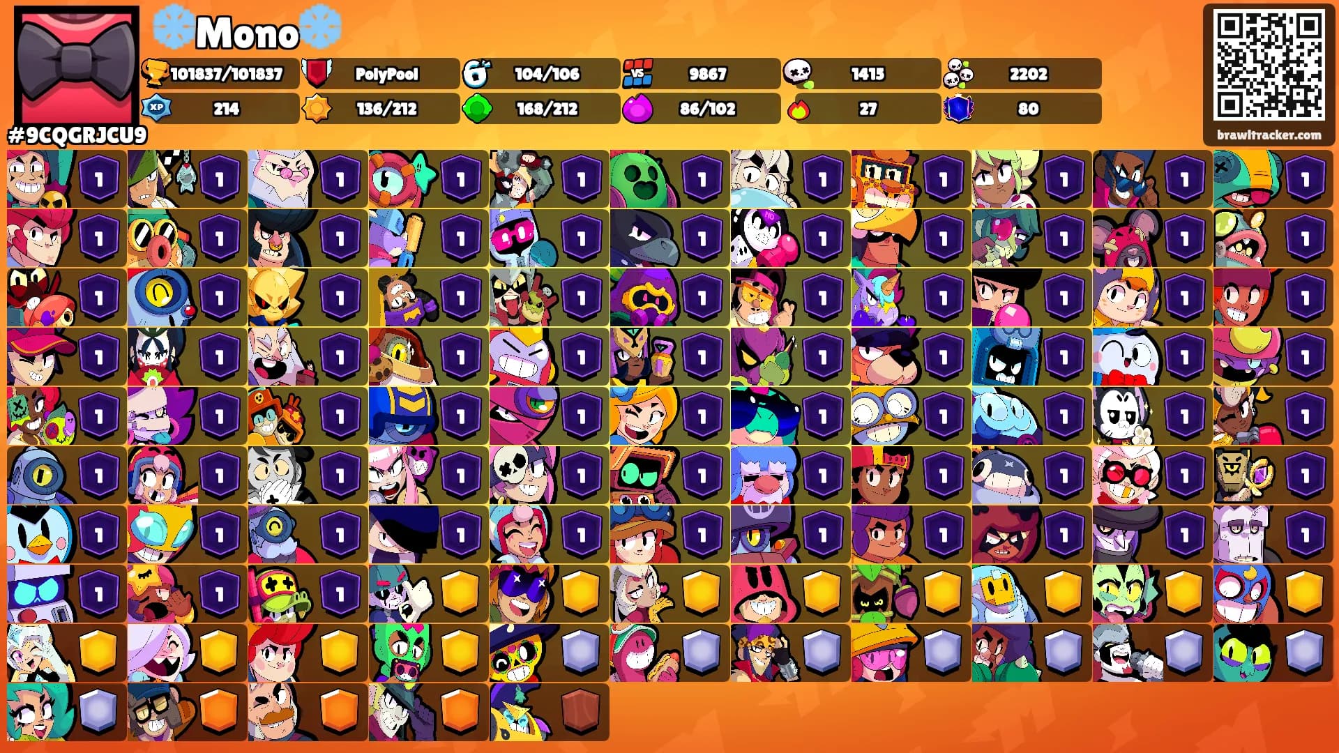 ❄️Mono❄️'s Ranks