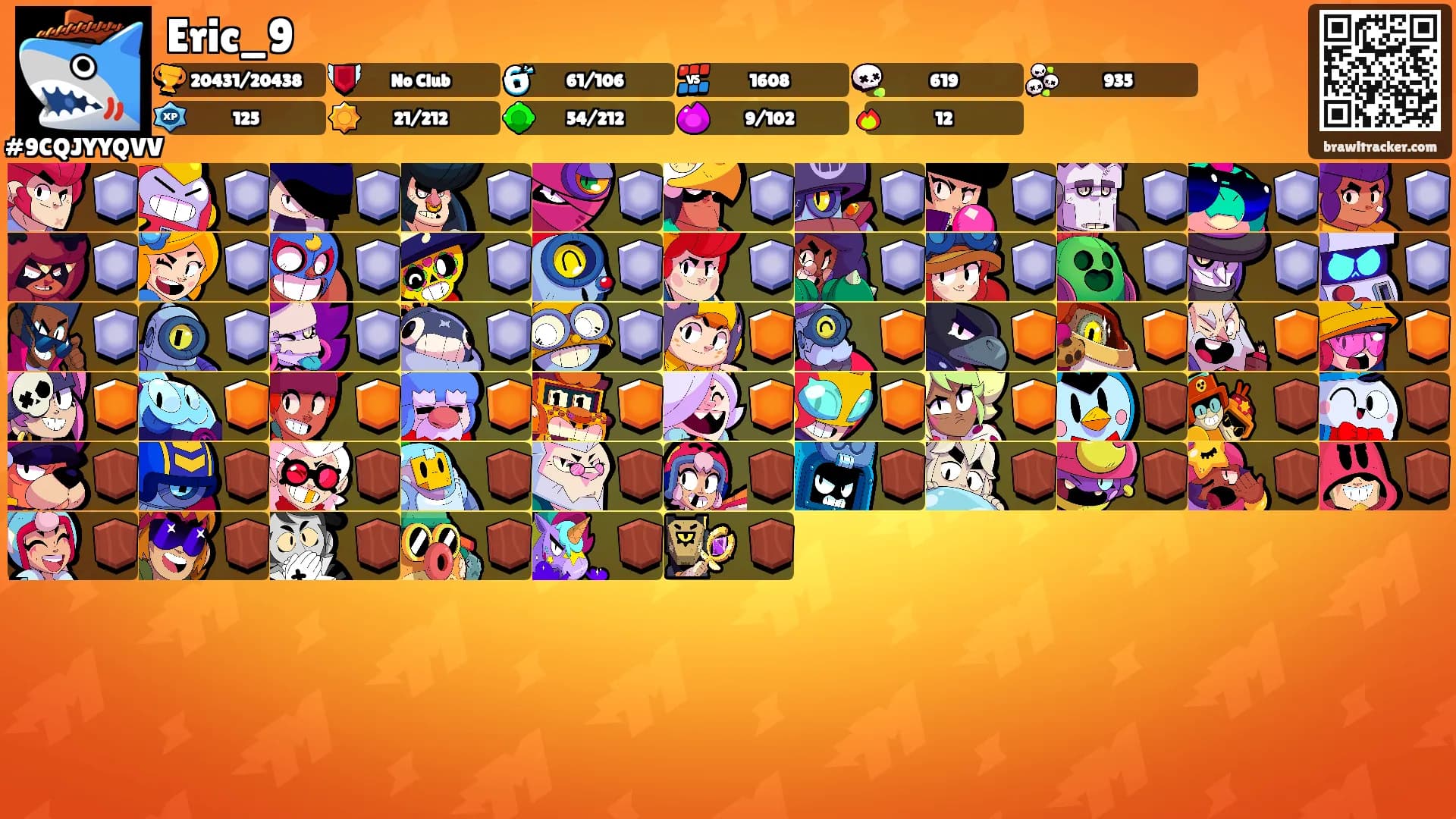 Eric_9's Ranks