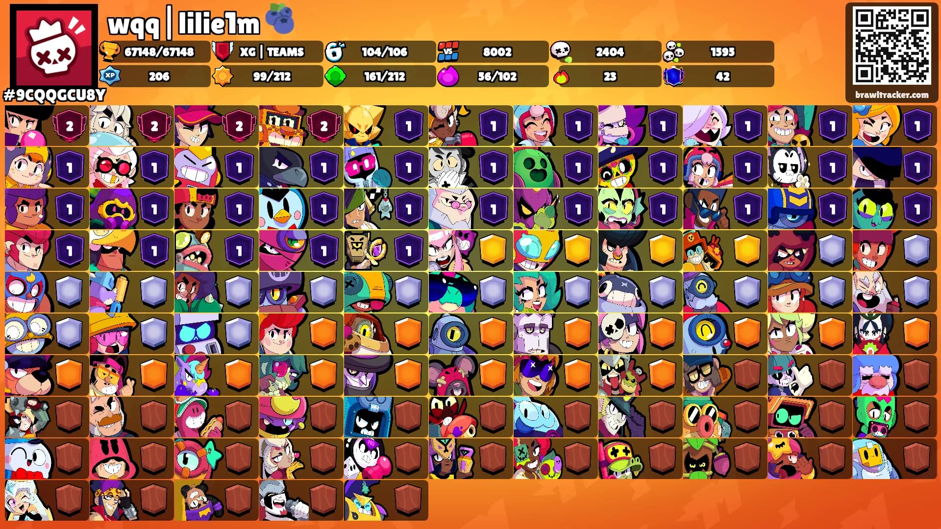 wqq|lilie1m 🫐's Ranks