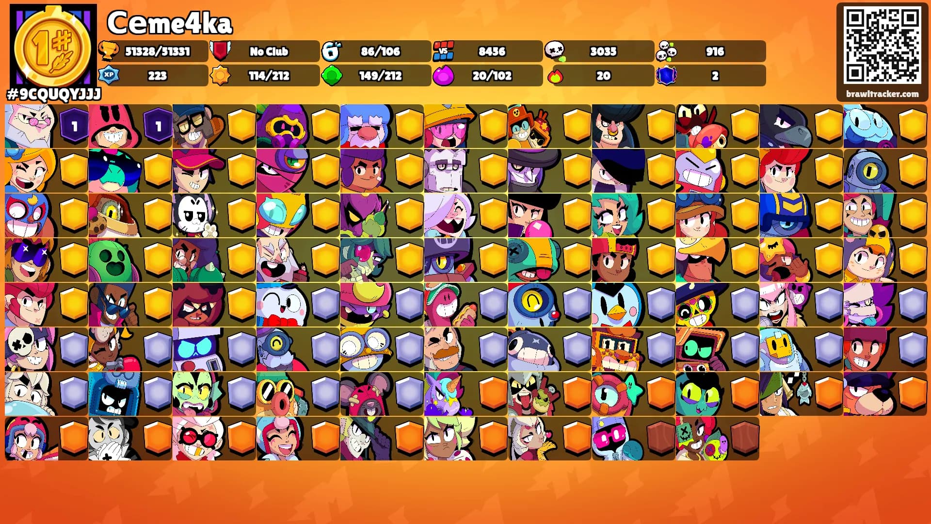 Сеme4ka's Ranks
