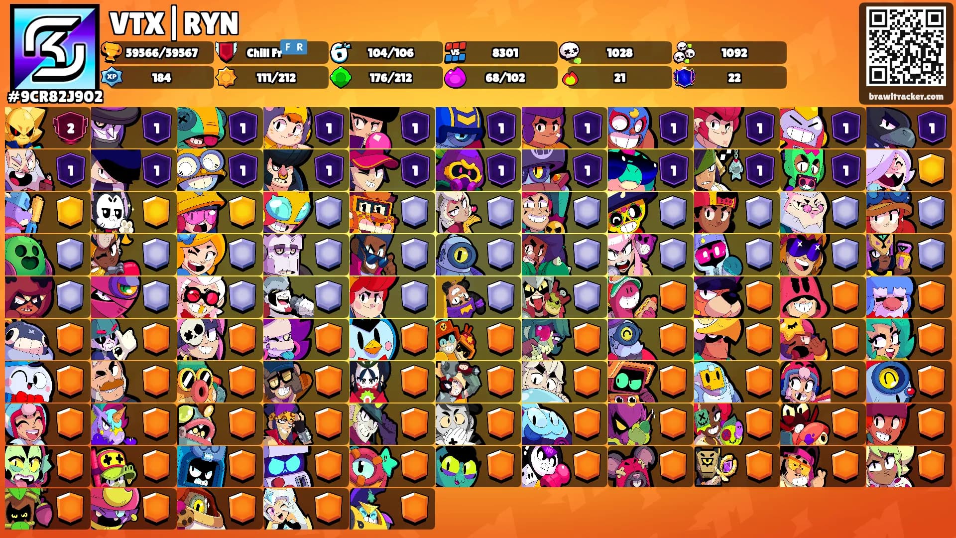 VTX|RYN's Ranks