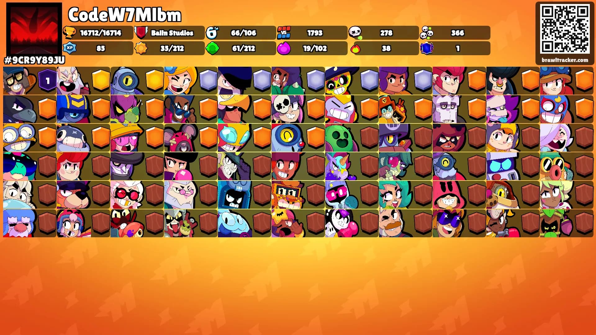 CodeW7Mlbm's Ranks