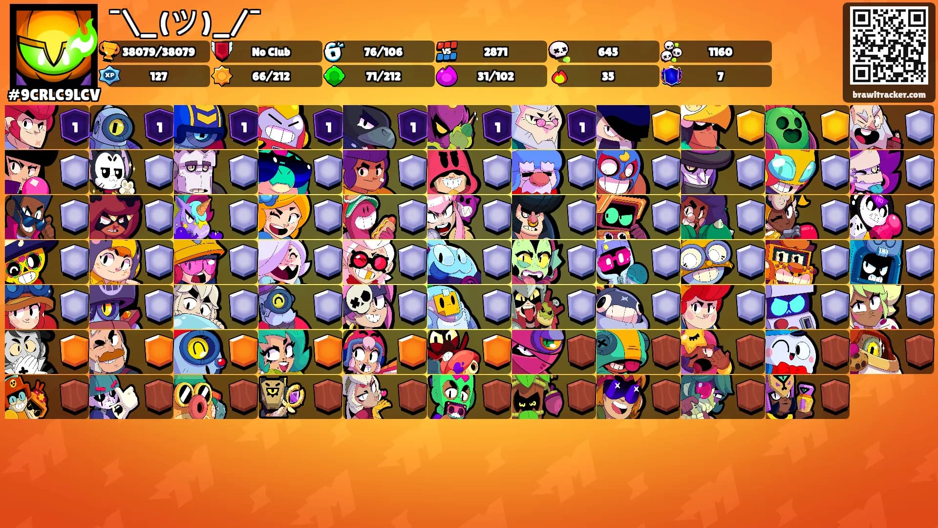¯\_(ツ)_/¯'s Ranks