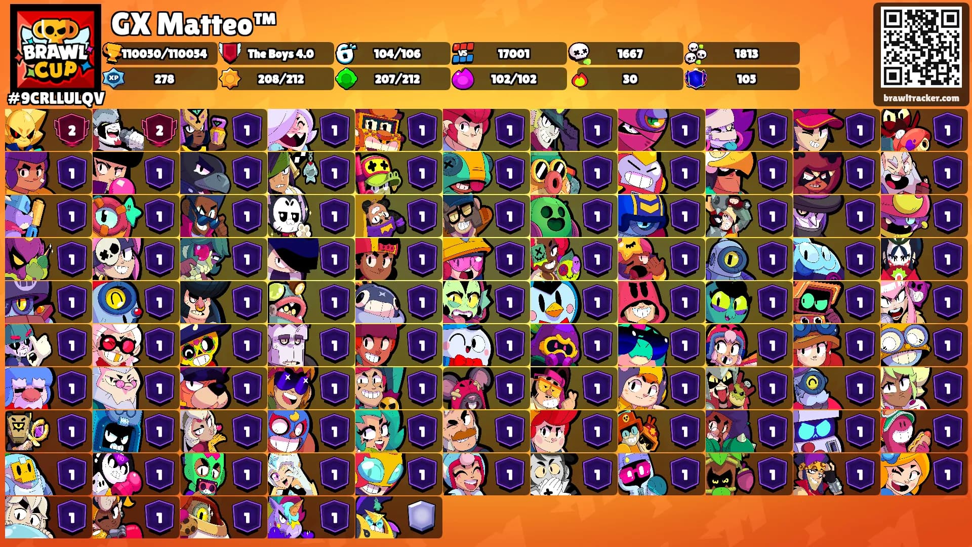 GX Matteo™'s Ranks