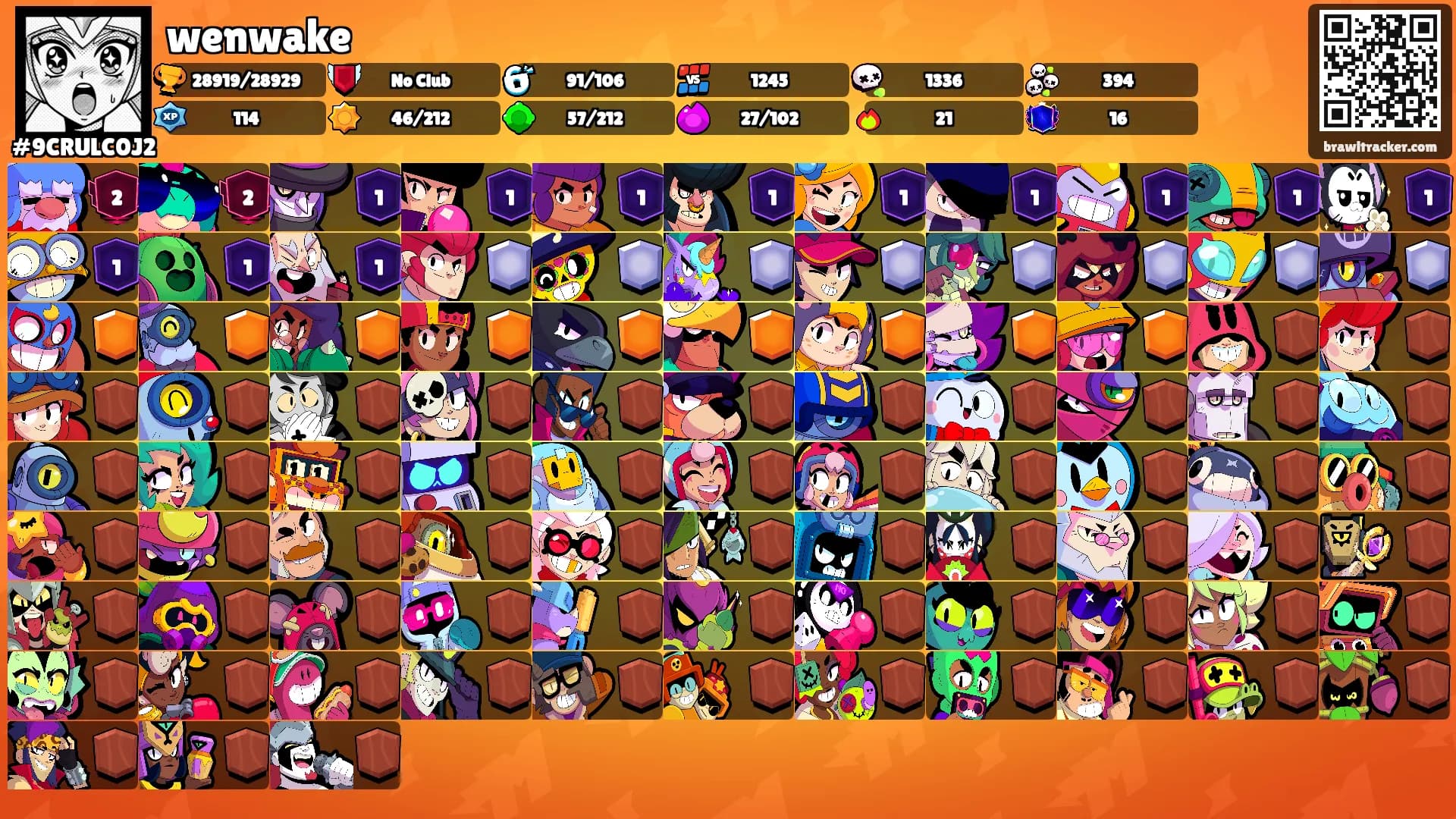 wenwake's Ranks