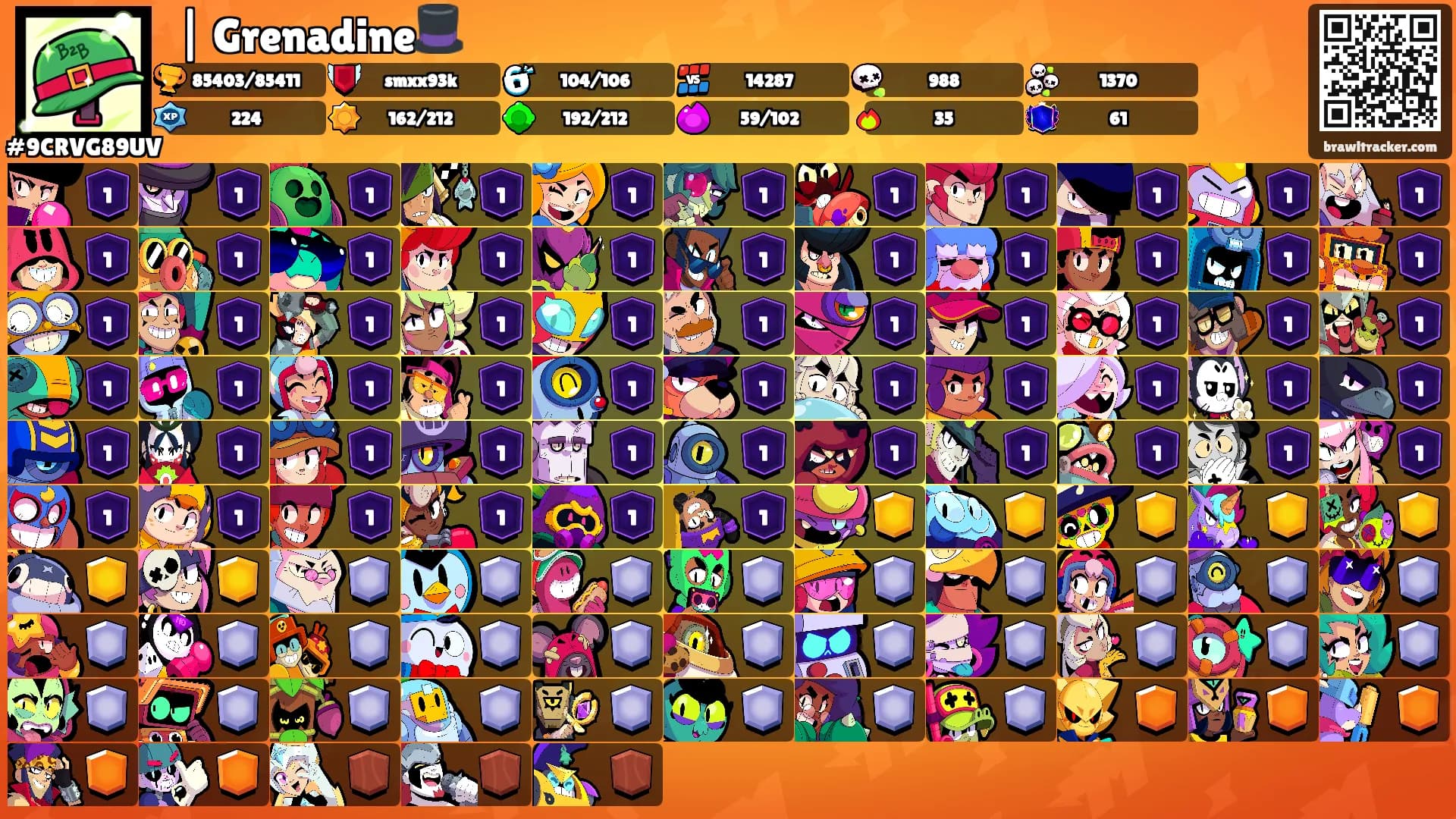 ꐕ| Grenadine🎩's Ranks