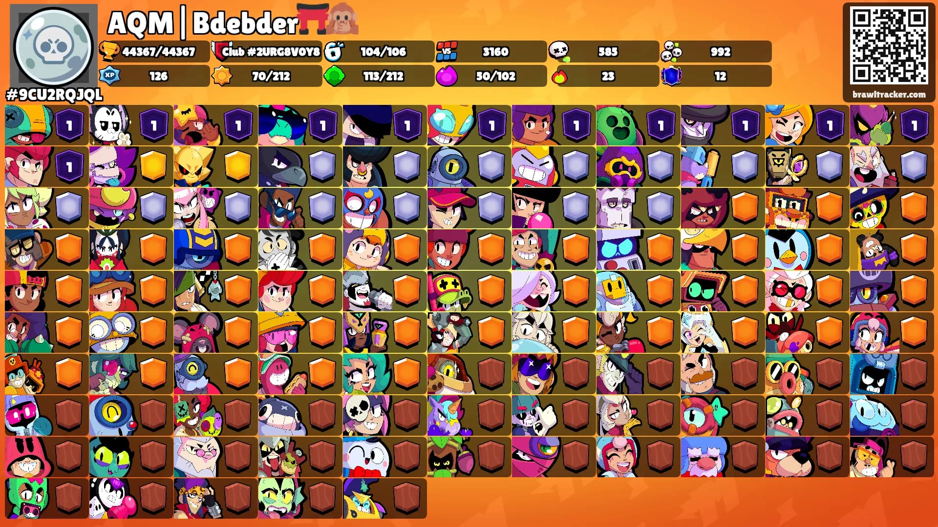 AQM|Bdebder⛩️🙊's Ranks