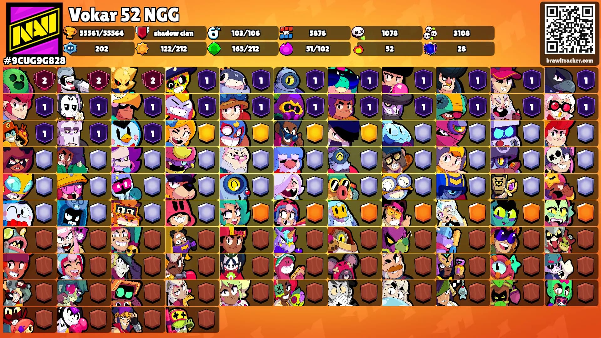 Vokar 52 NGG's Ranks