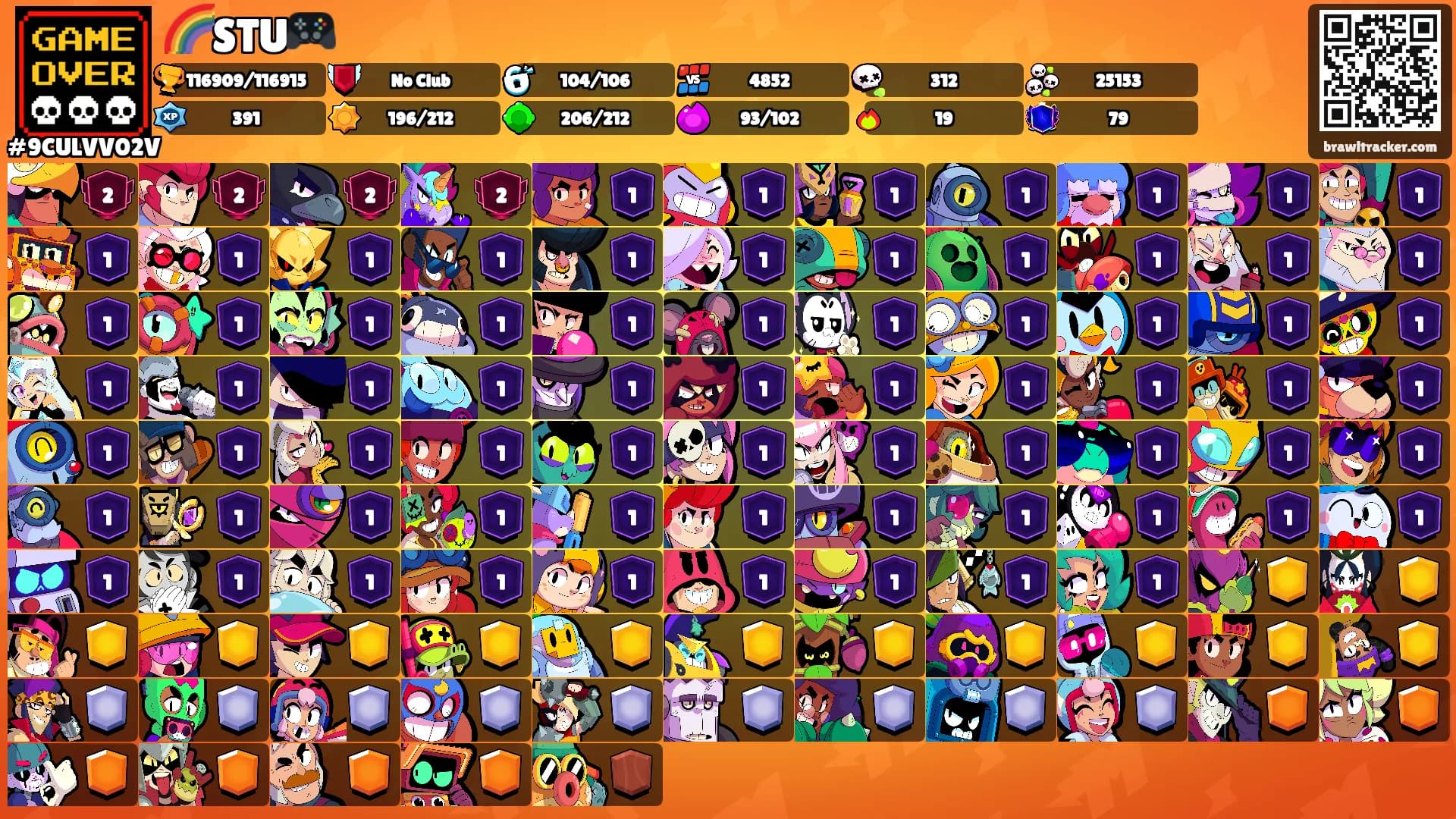 🌈STU🎮's Ranks