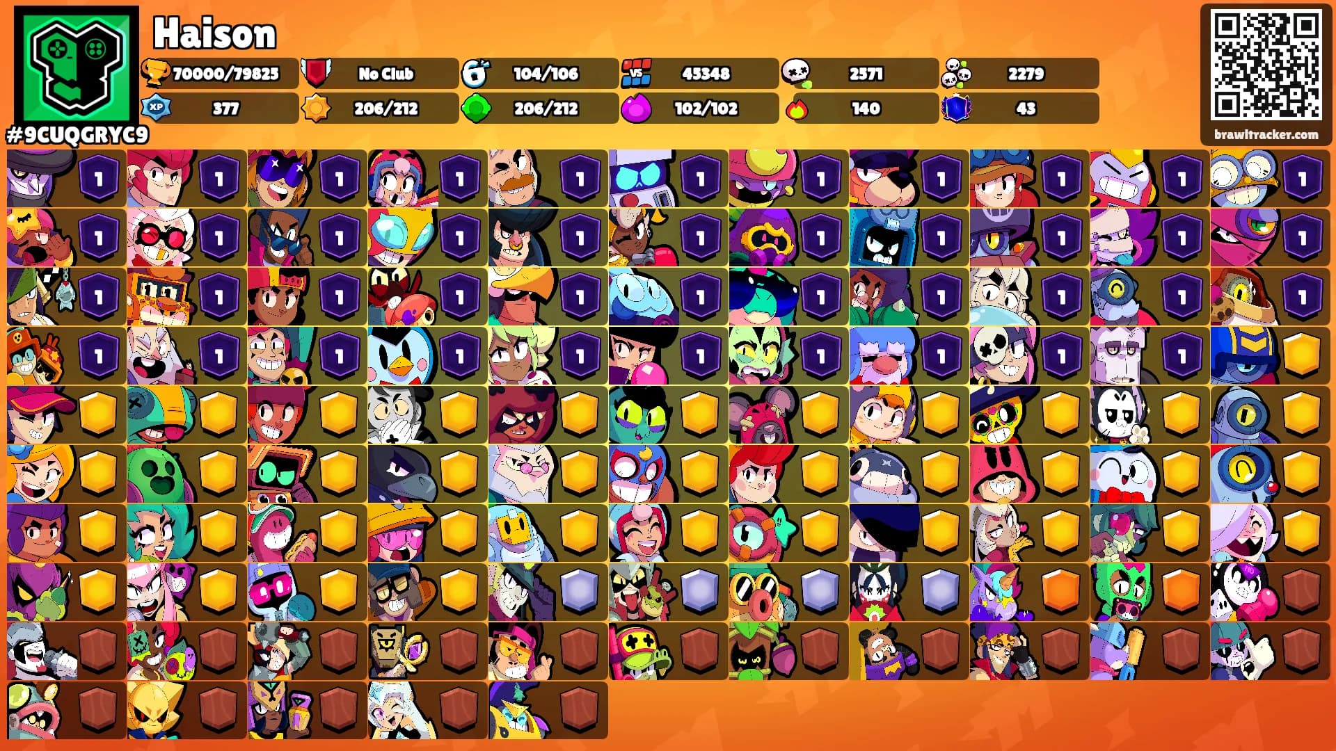 Haison's Ranks
