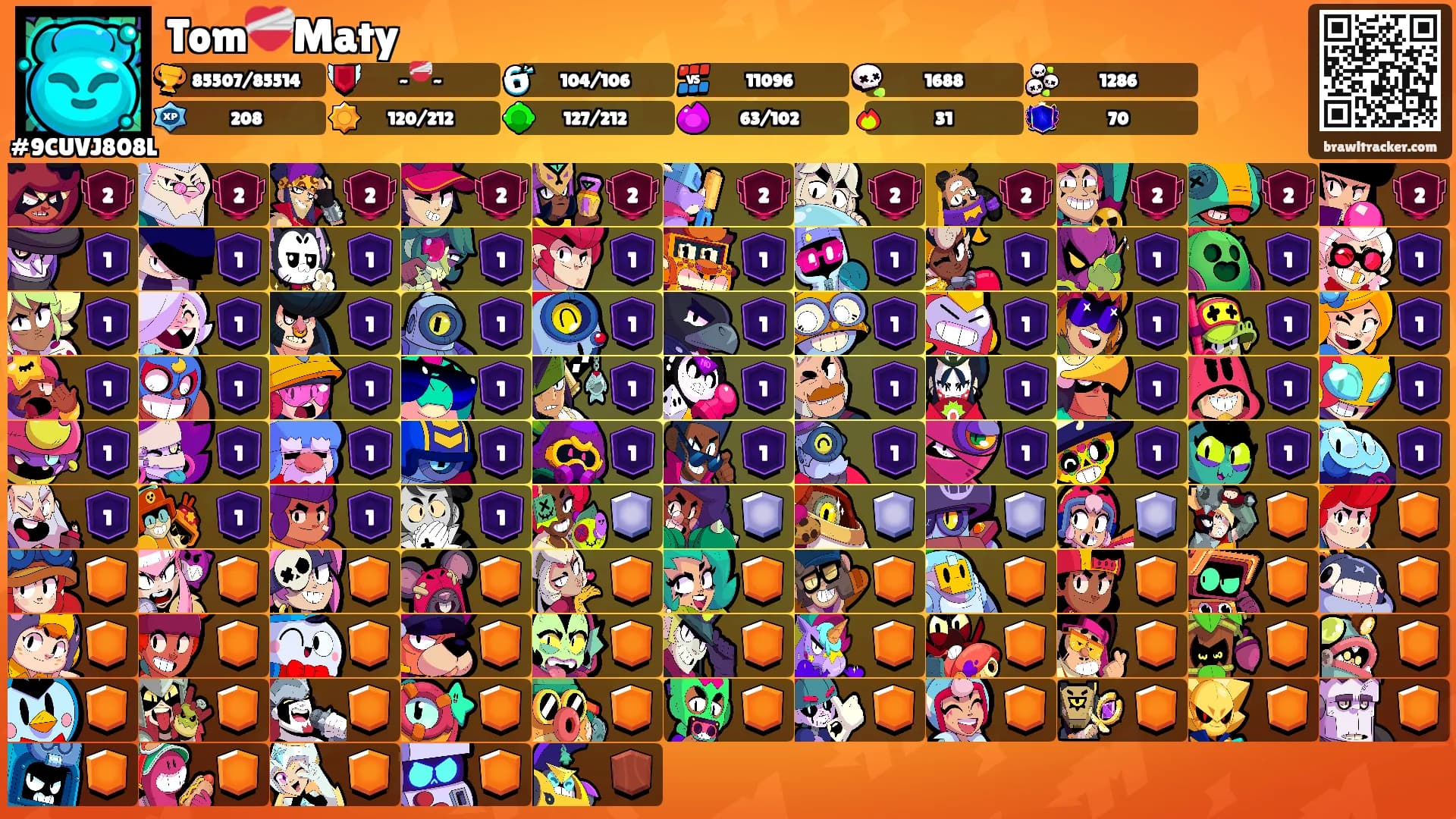 Tom❤️‍🩹Maty's Ranks