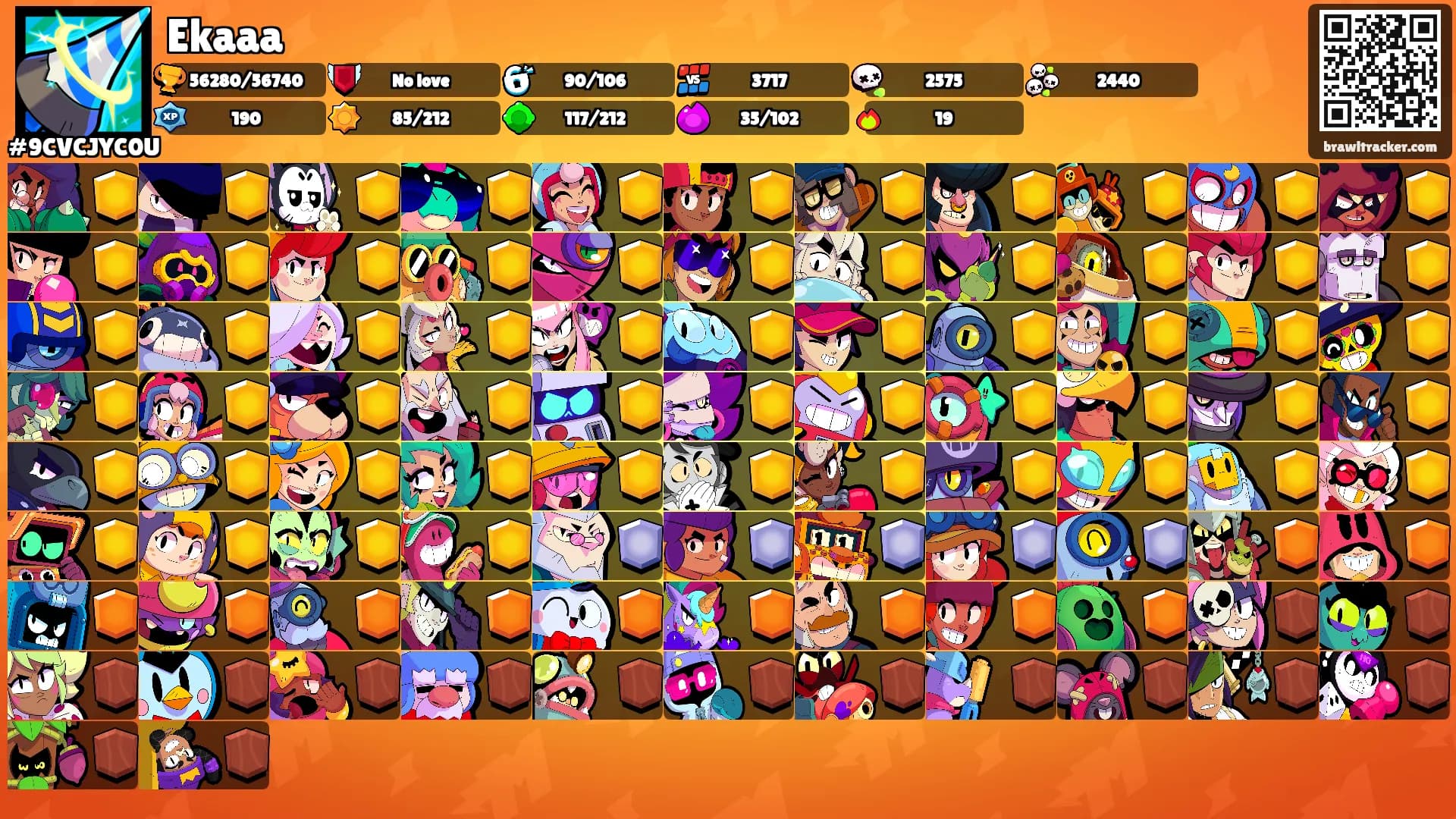 Ekaaa's Ranks