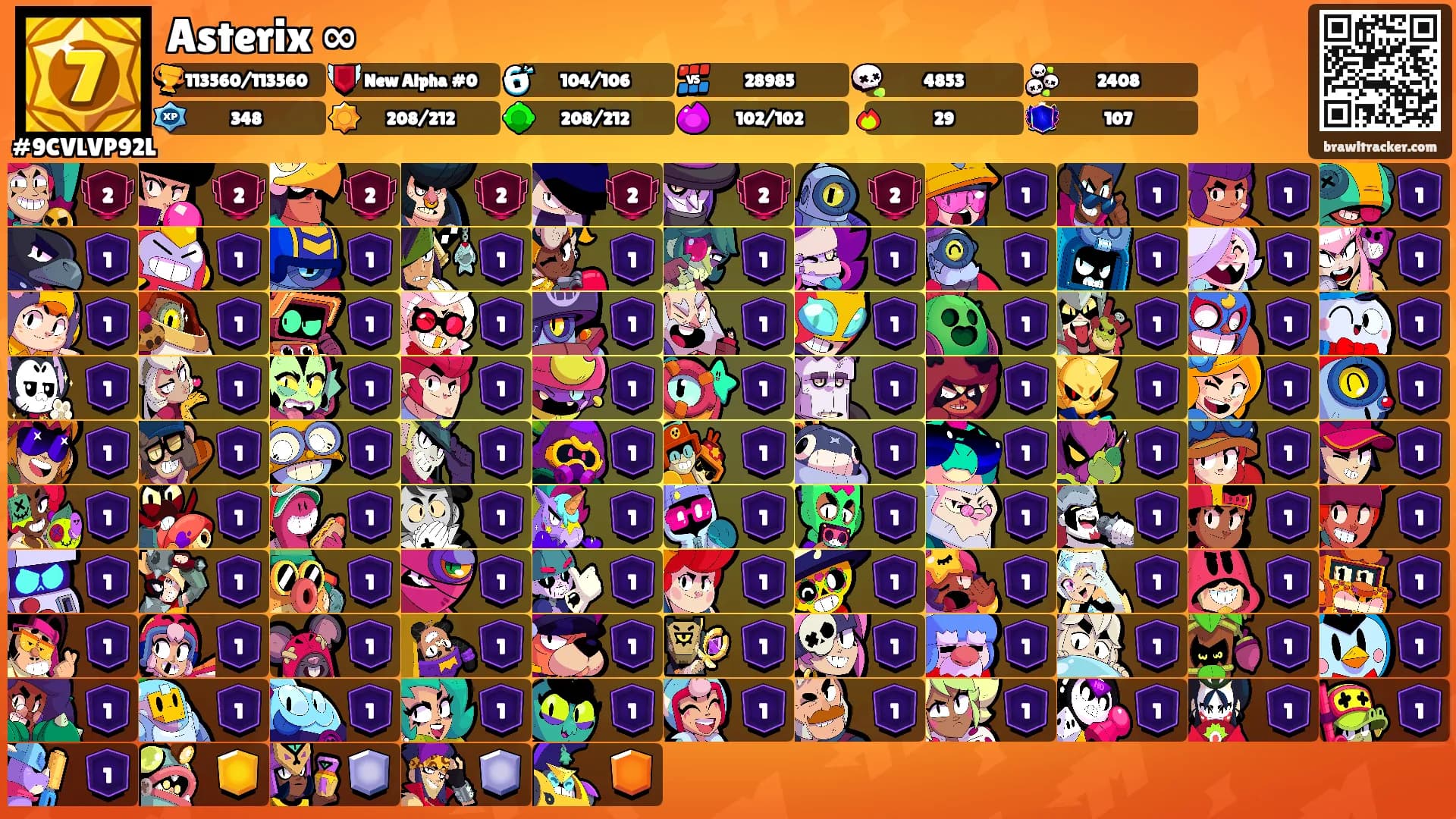 Asterix ∞'s Ranks
