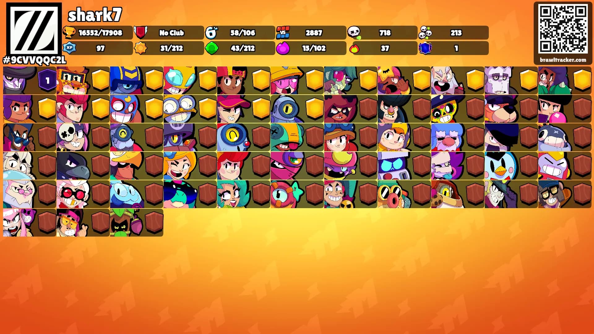shark7's Ranks