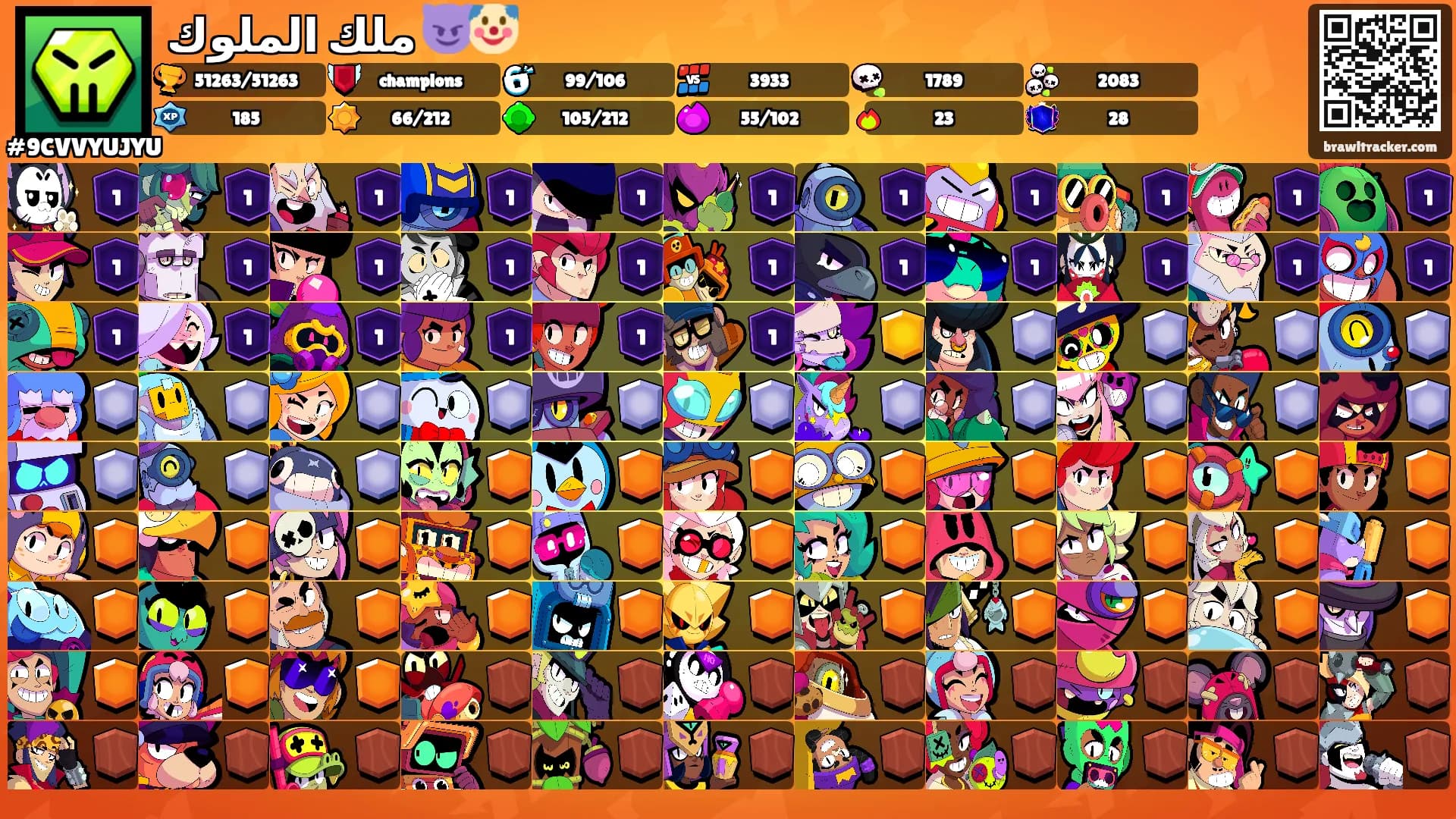 ملك الملوك 😈🤡's Ranks