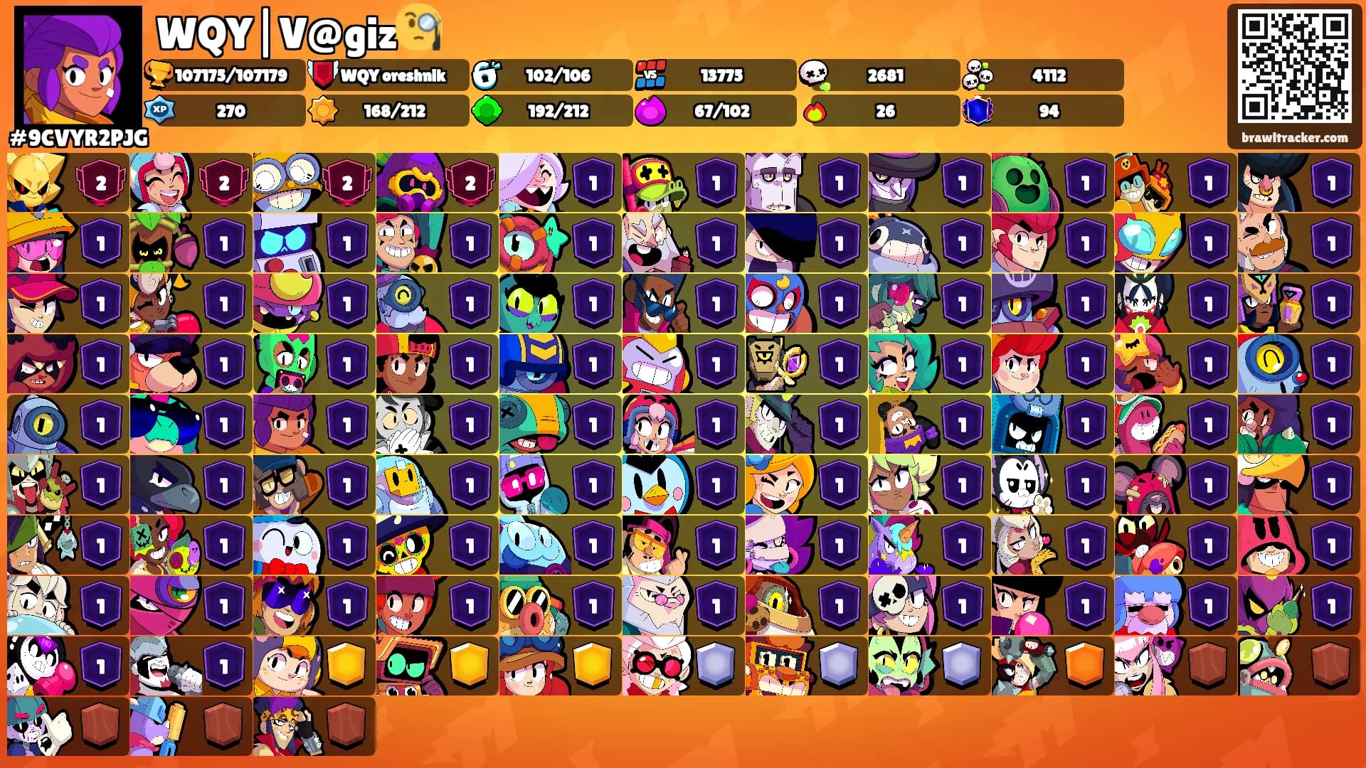 WQY|V@giz🧐's Ranks