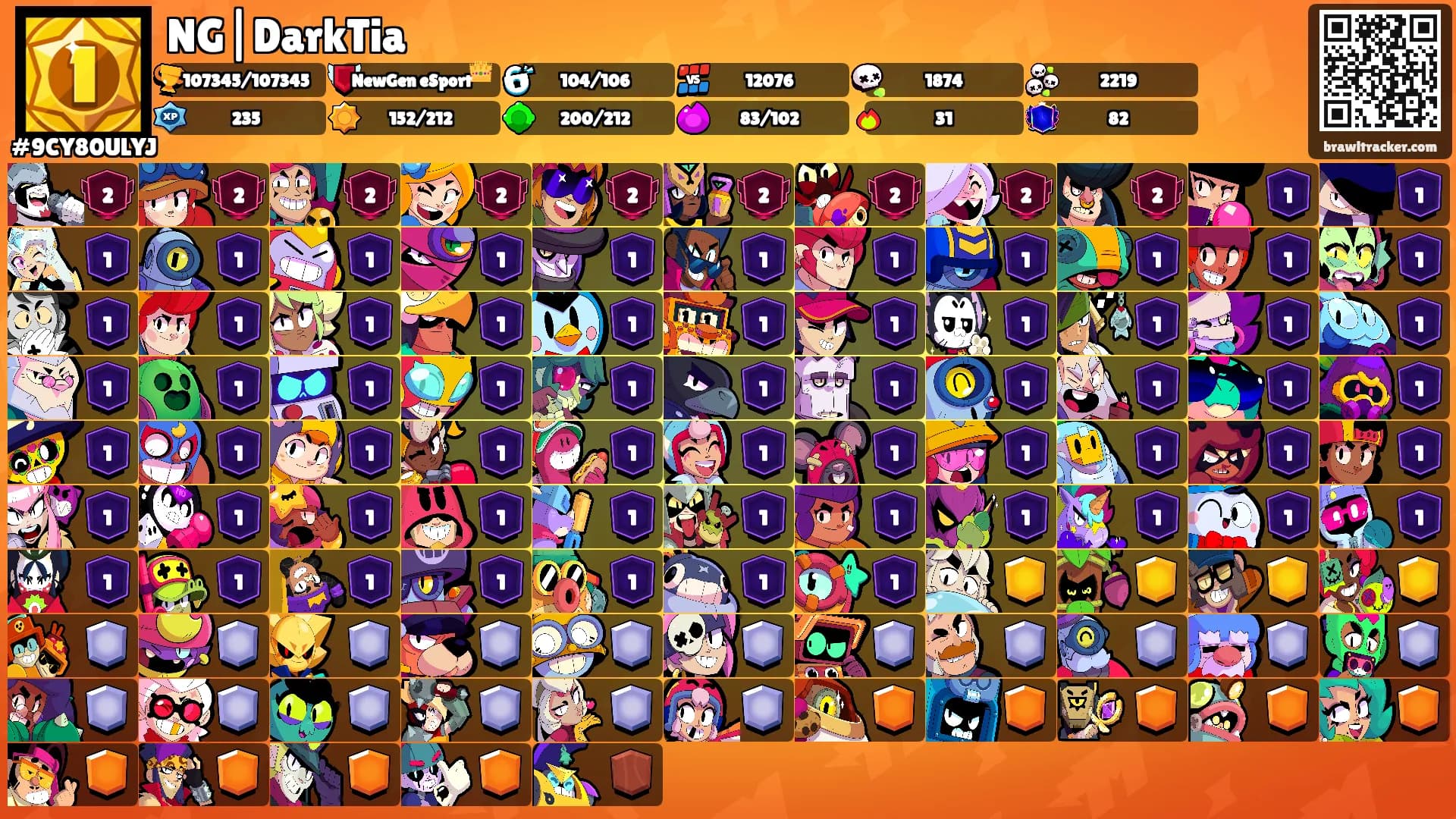 NG|DarkTia's Ranks
