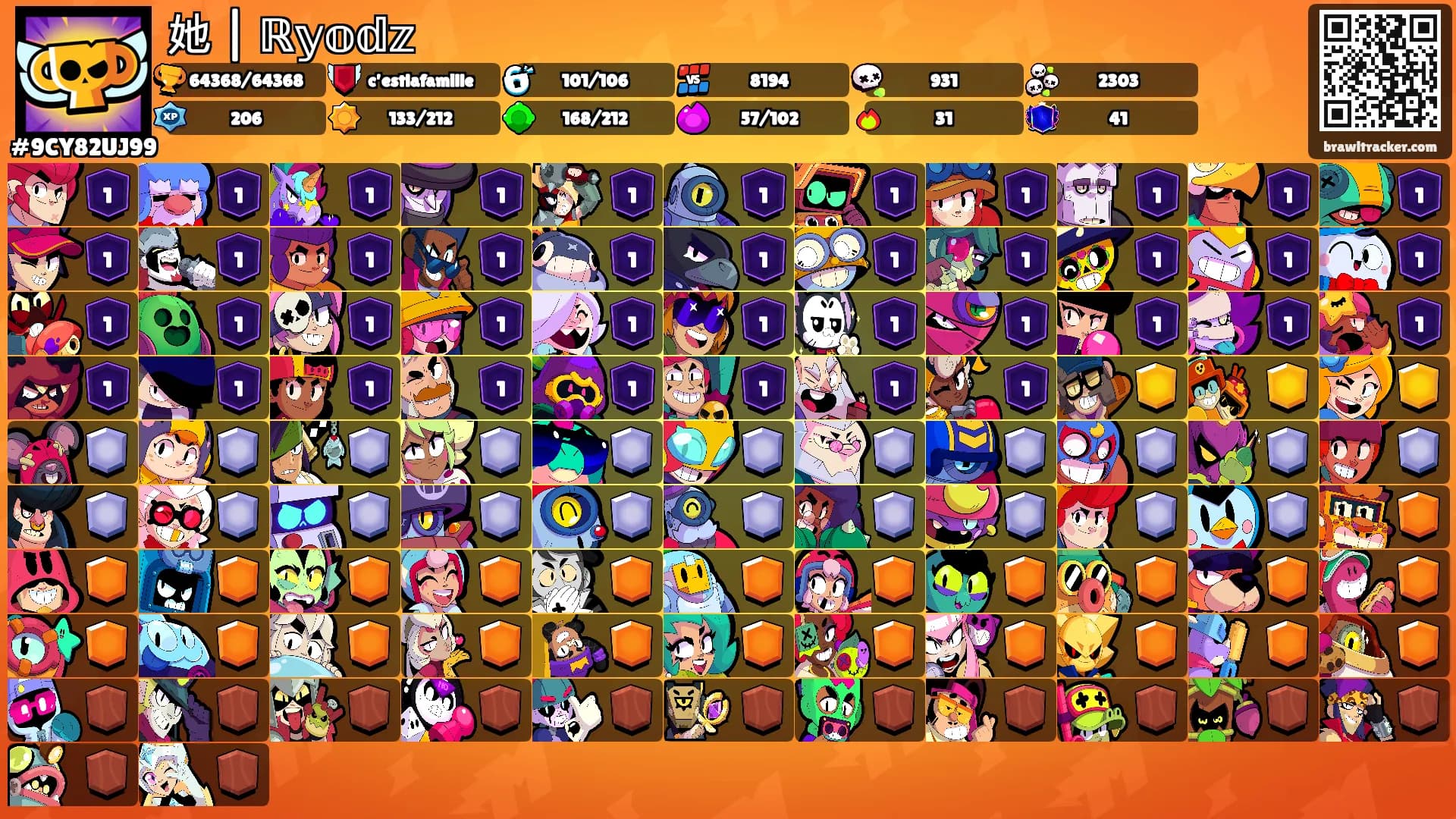 她 | ℝ𝕪𝕠𝕕𝕫's Ranks