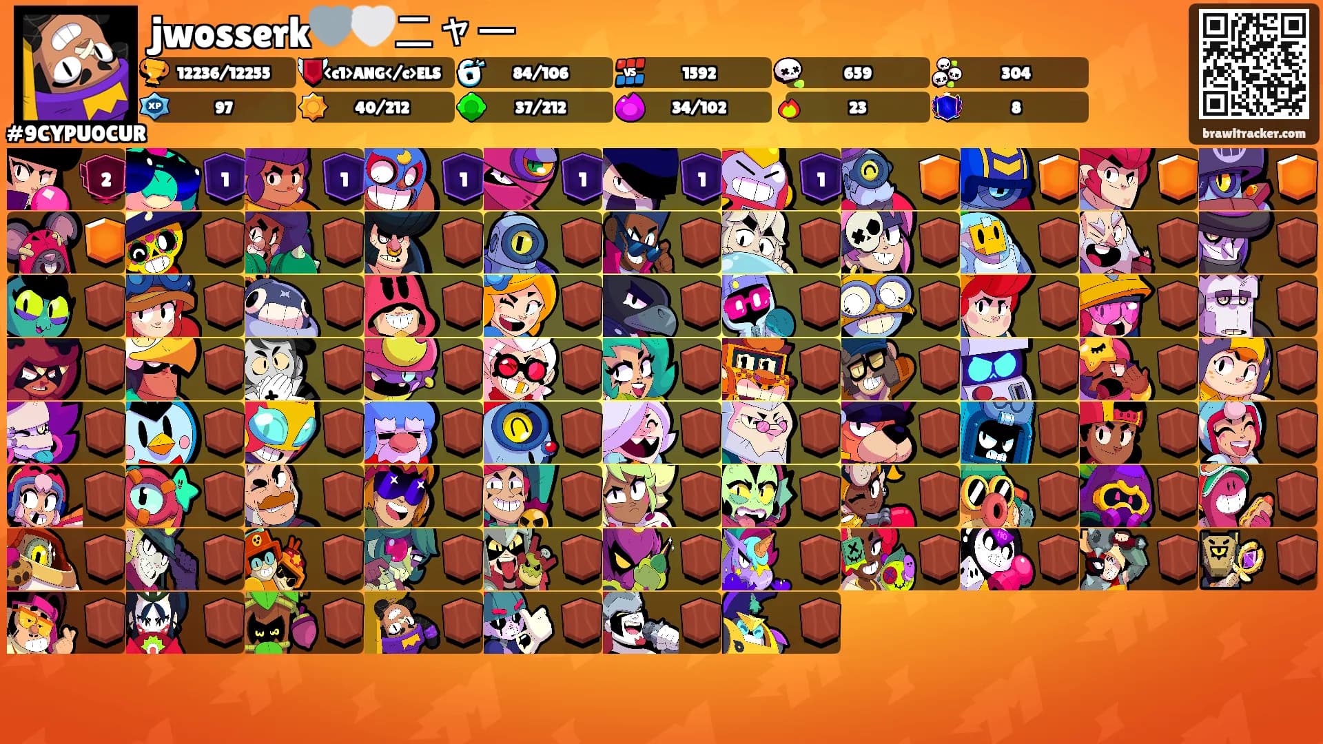 jwosserk🩶🤍ニャー's Ranks