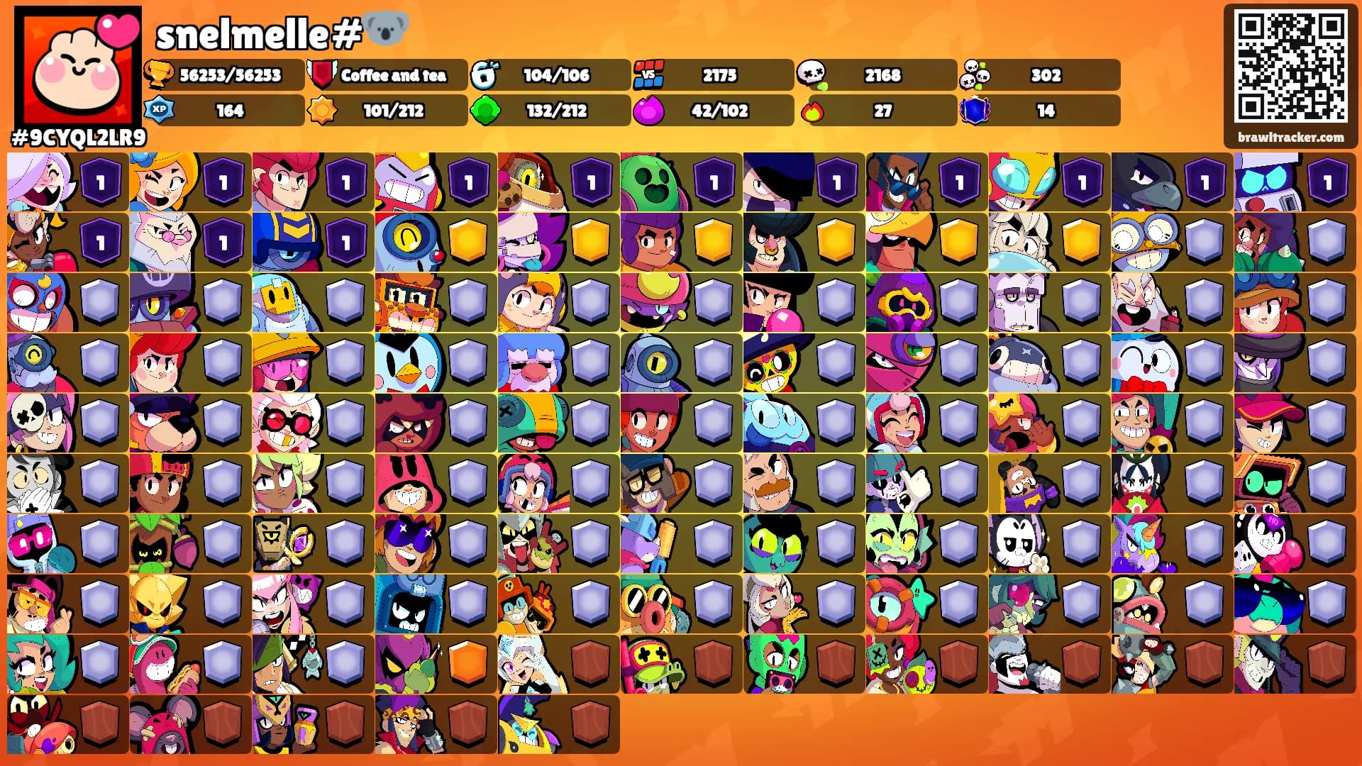 snelmelle#🐨's Ranks
