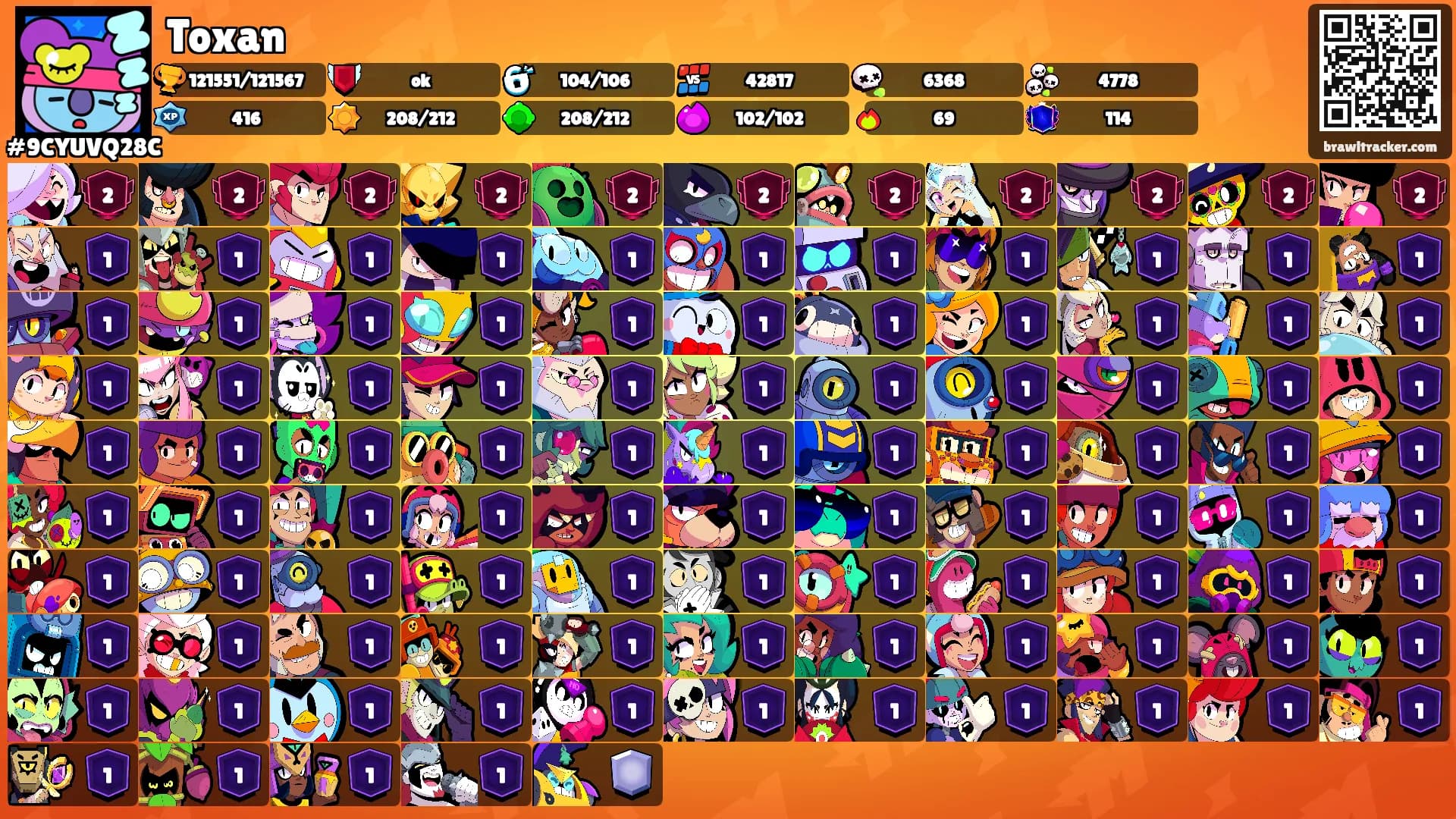Toxan's Ranks