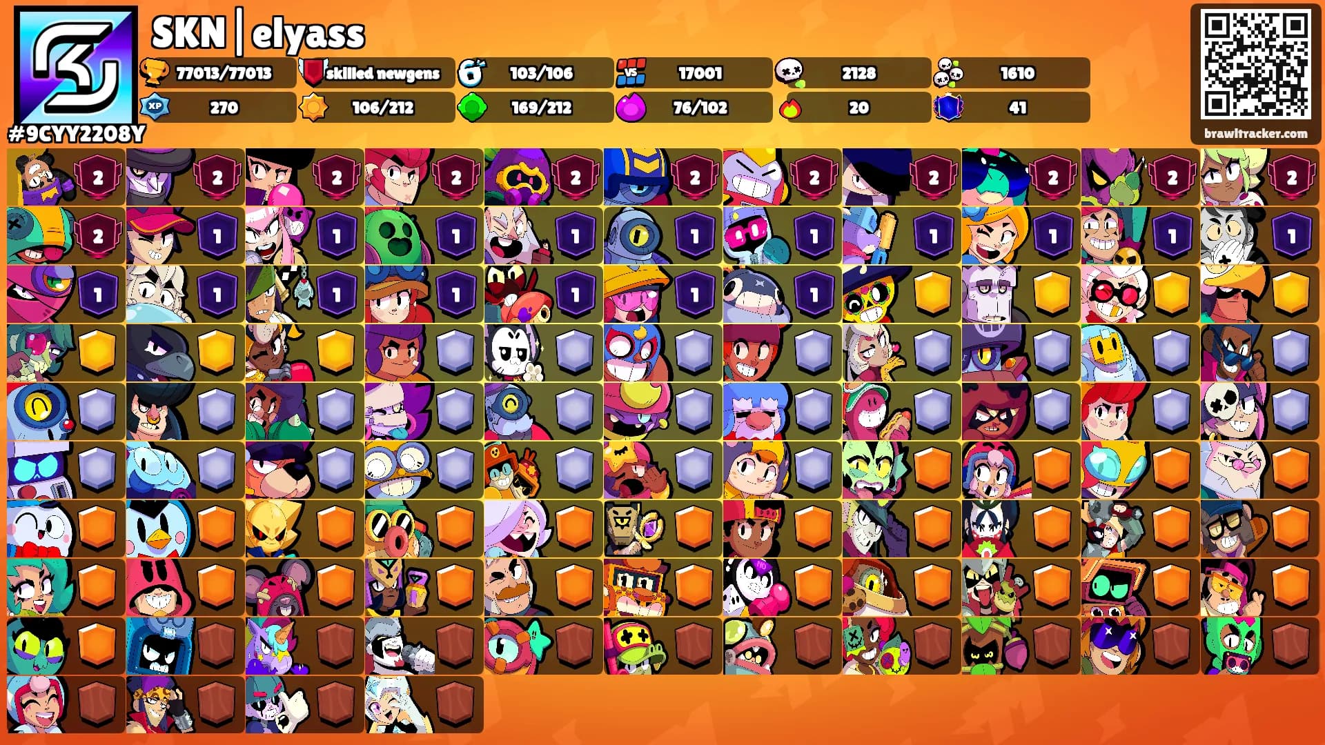 SKN|elyass's Ranks