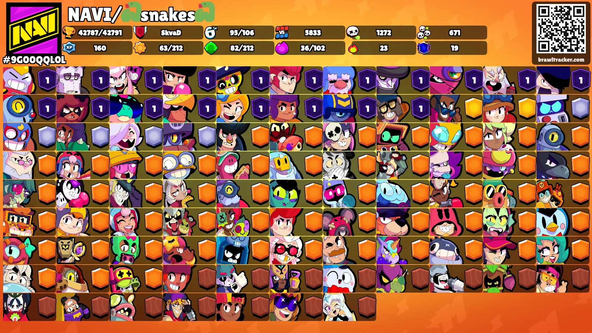 NAVI/🐍snakes🐍's Ranks