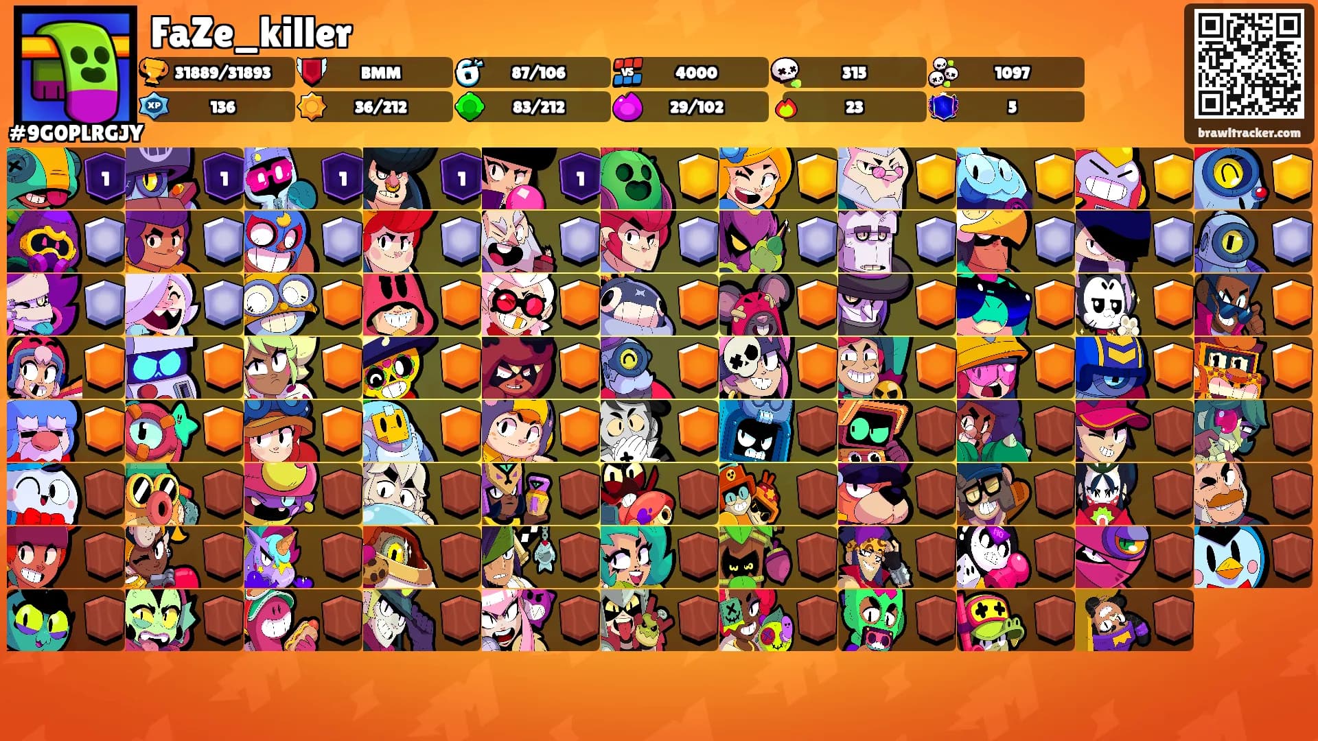 FaZe_killer's Ranks