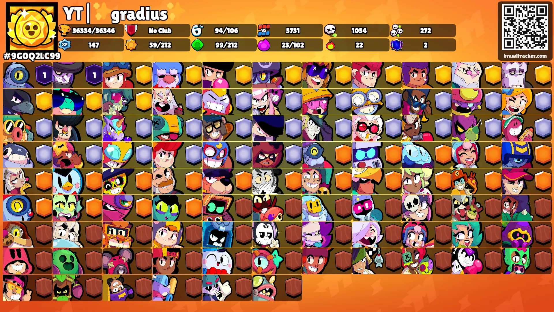 YT|✨️gradius✨️'s Ranks