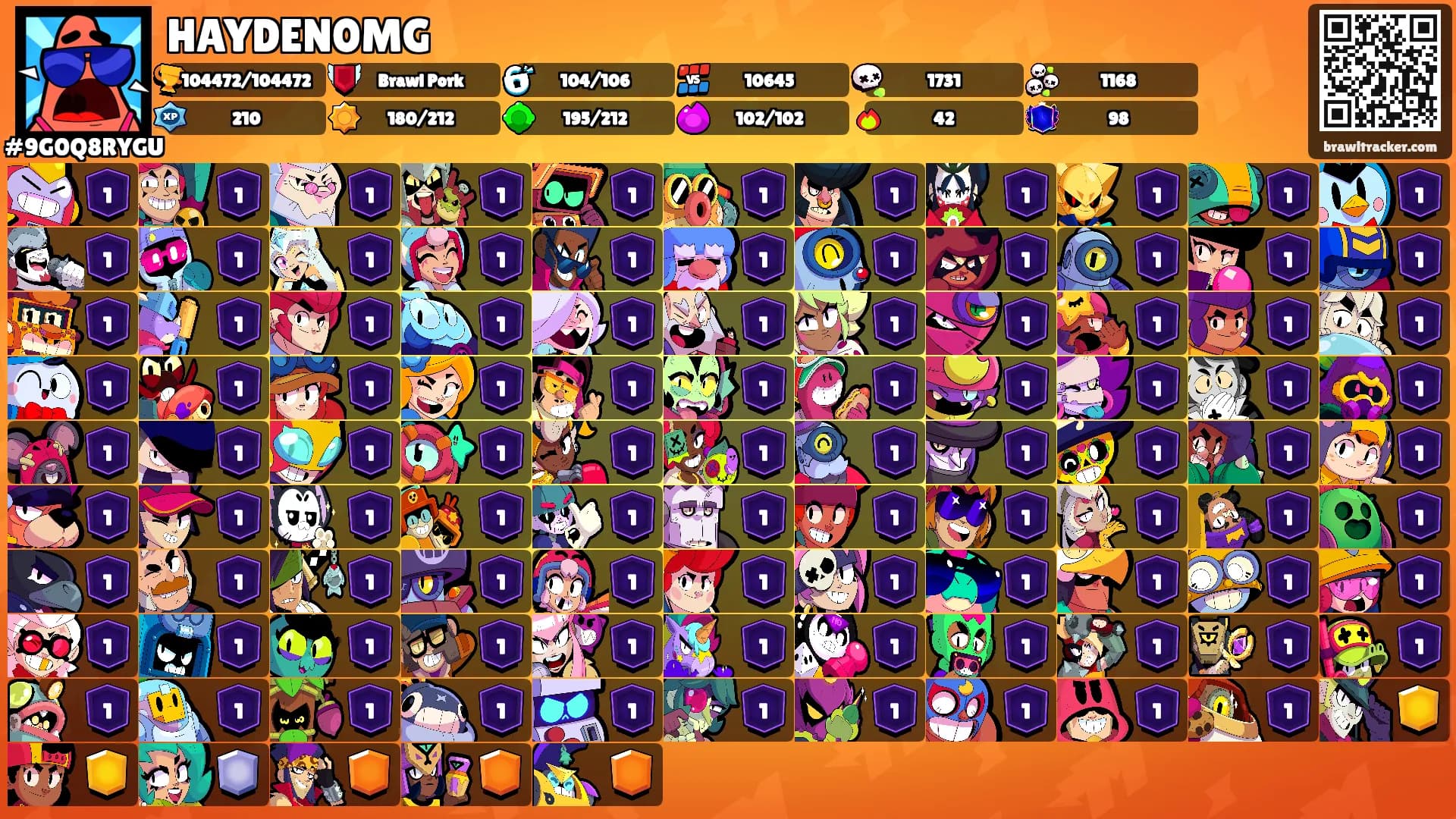 HAYDEN0MG's Ranks