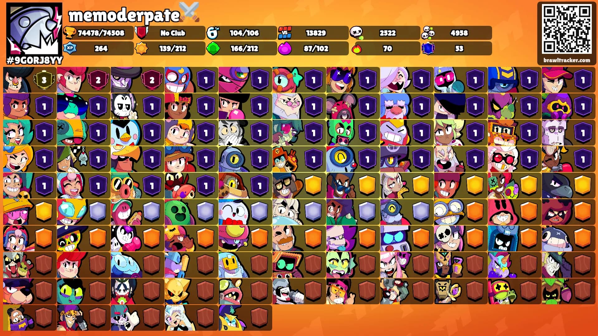 memoderpate⚔️'s Ranks