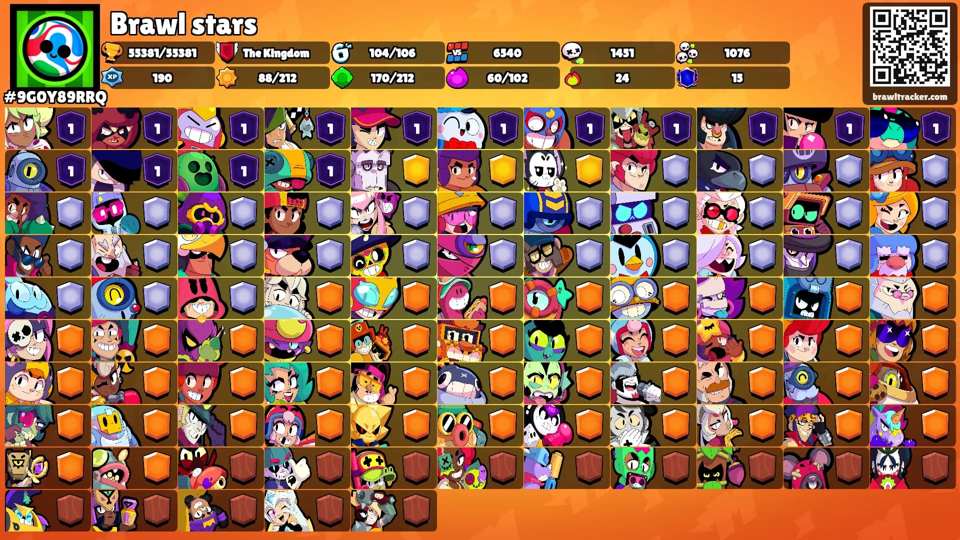 Brawl stars's Ranks