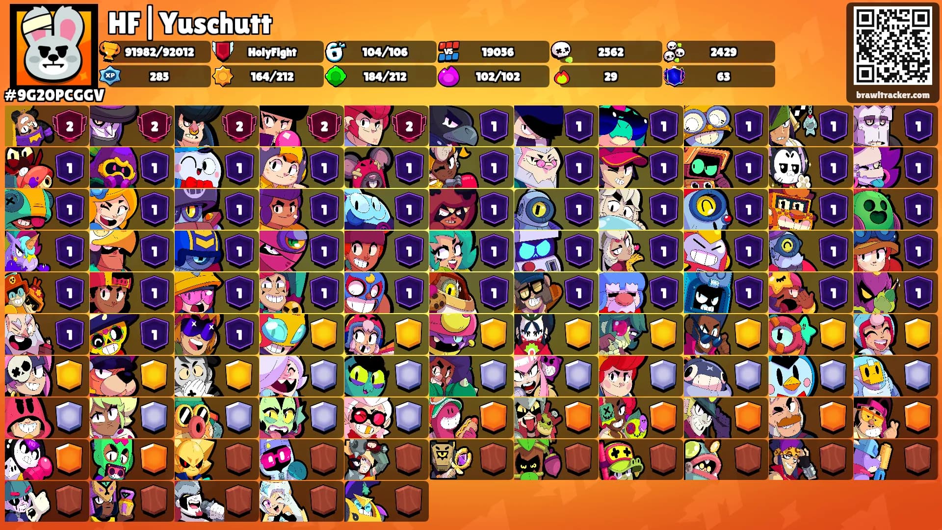HF|Yuschutt's Ranks