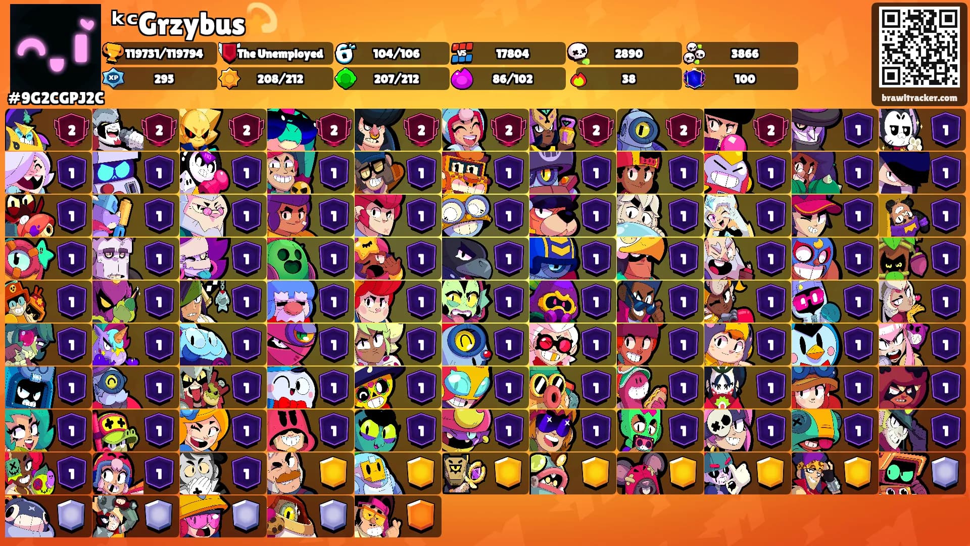 ᵏᶜGrzybus💫's Ranks