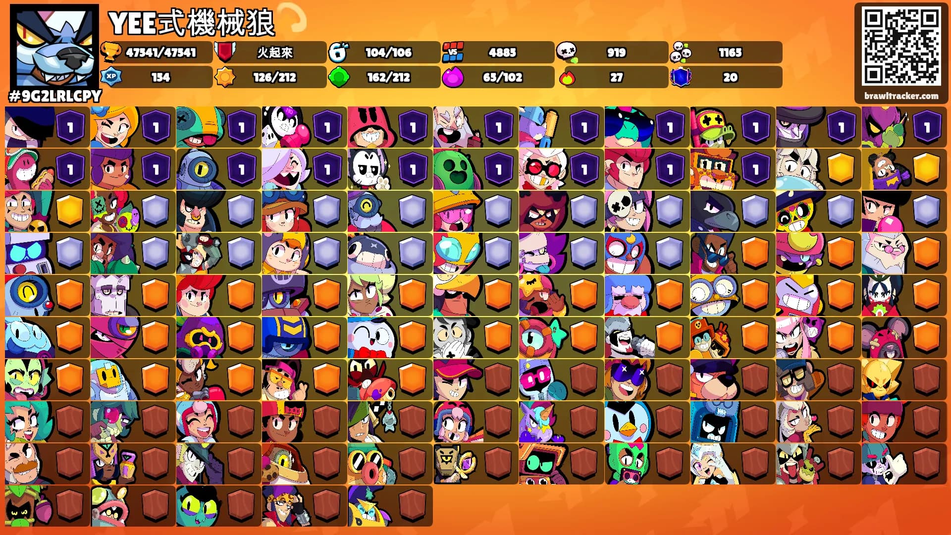YEE式機械狼💫's Ranks