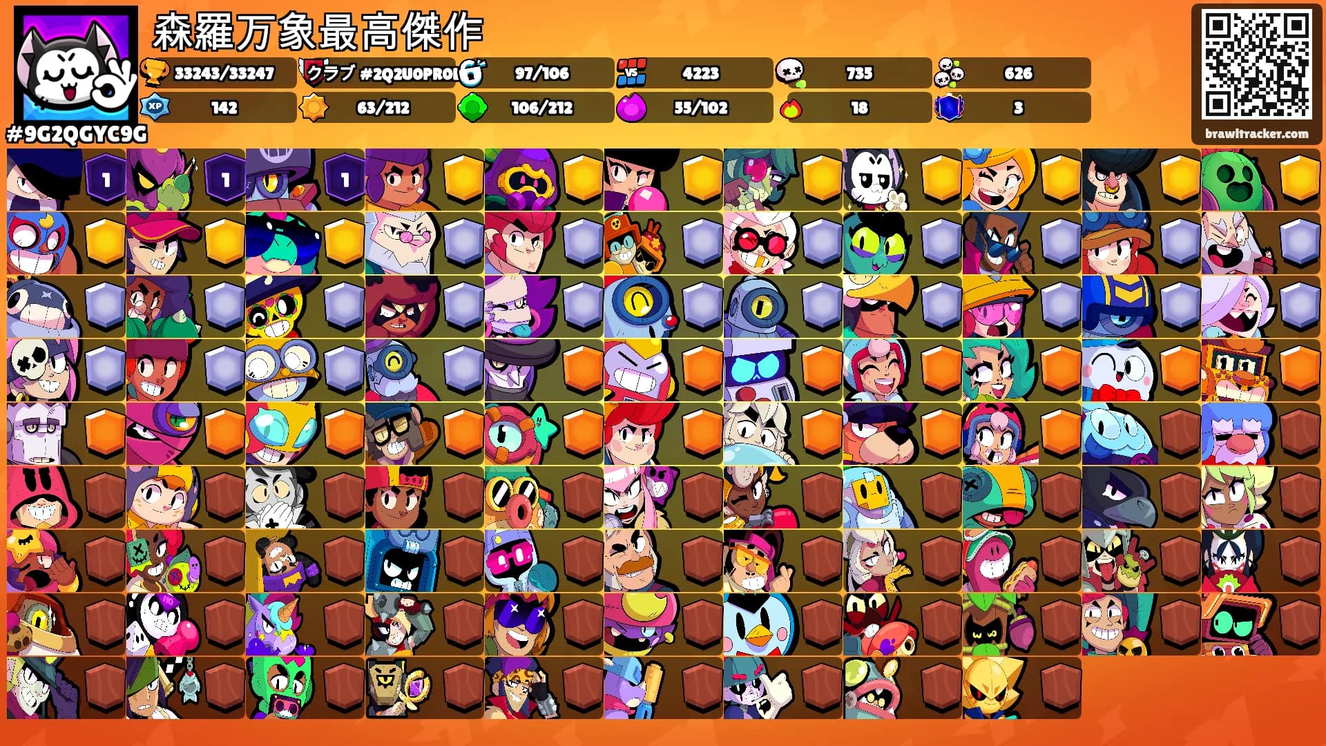 森羅万象最高傑作's Ranks