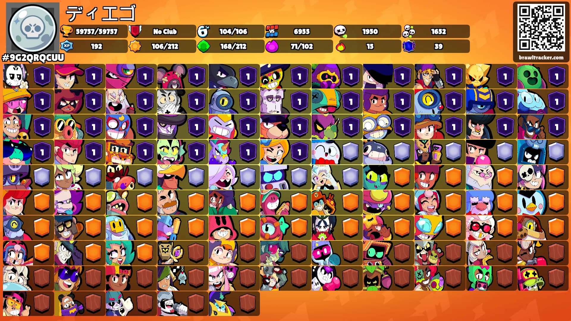 ディエゴ's Ranks