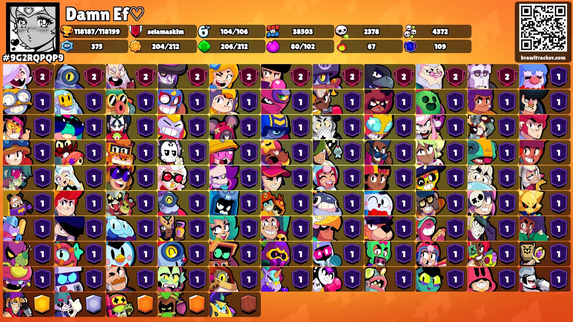 Damn Ef♡'s Ranks