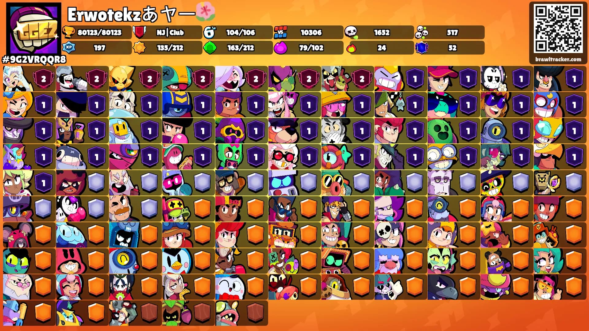 Erwotekzあヤー🌺's Ranks
